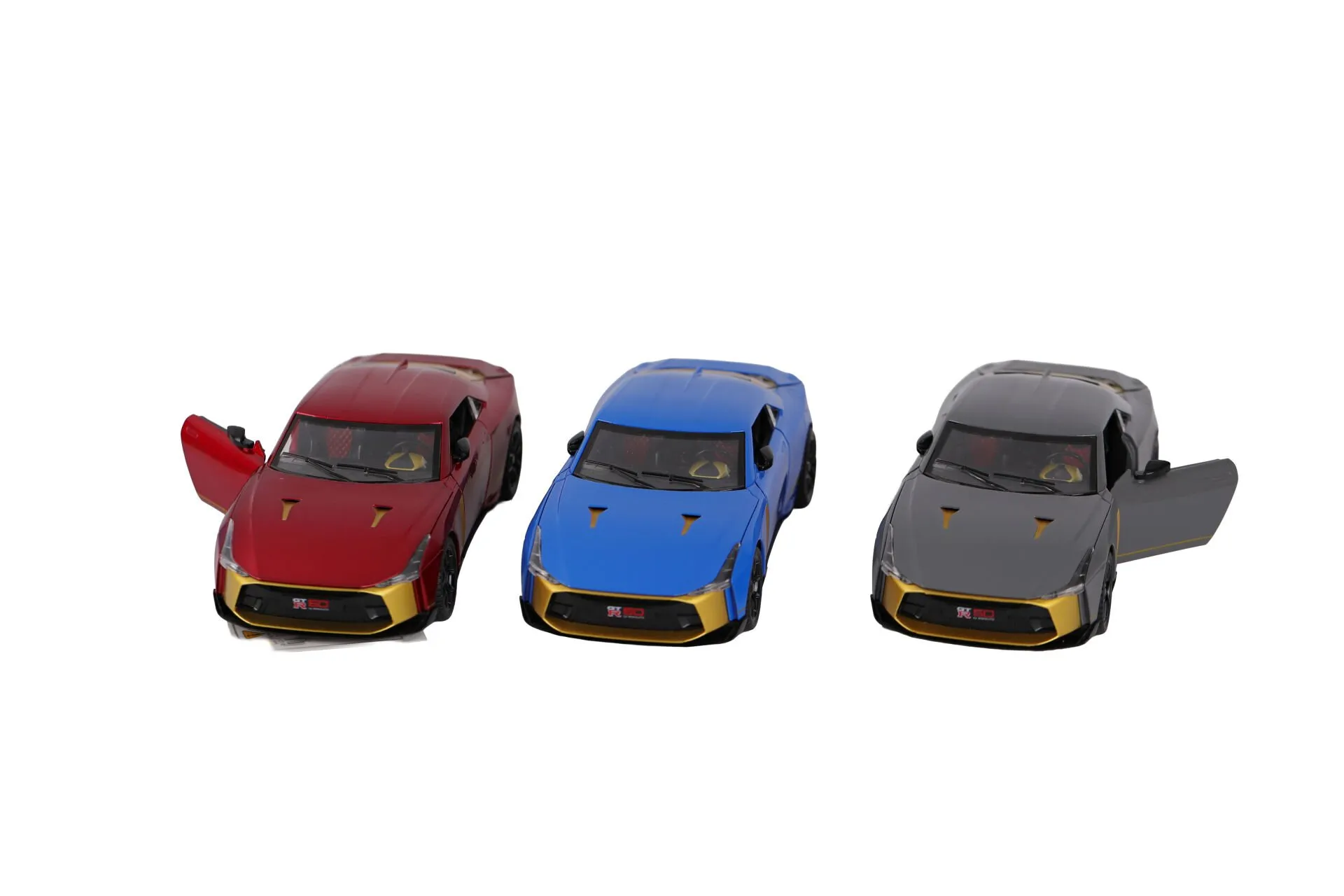 Nissan GTR-R50 1:24 Işık Sesli Model Araba (KZL-DC24242 32) — görsel 5
