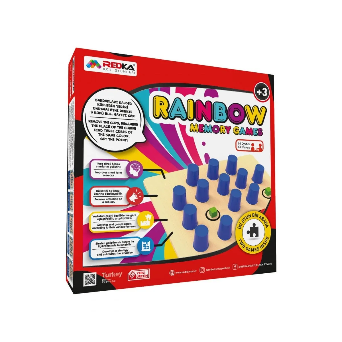 Redka, Rainbow Zeka ve Strateji Oyunu