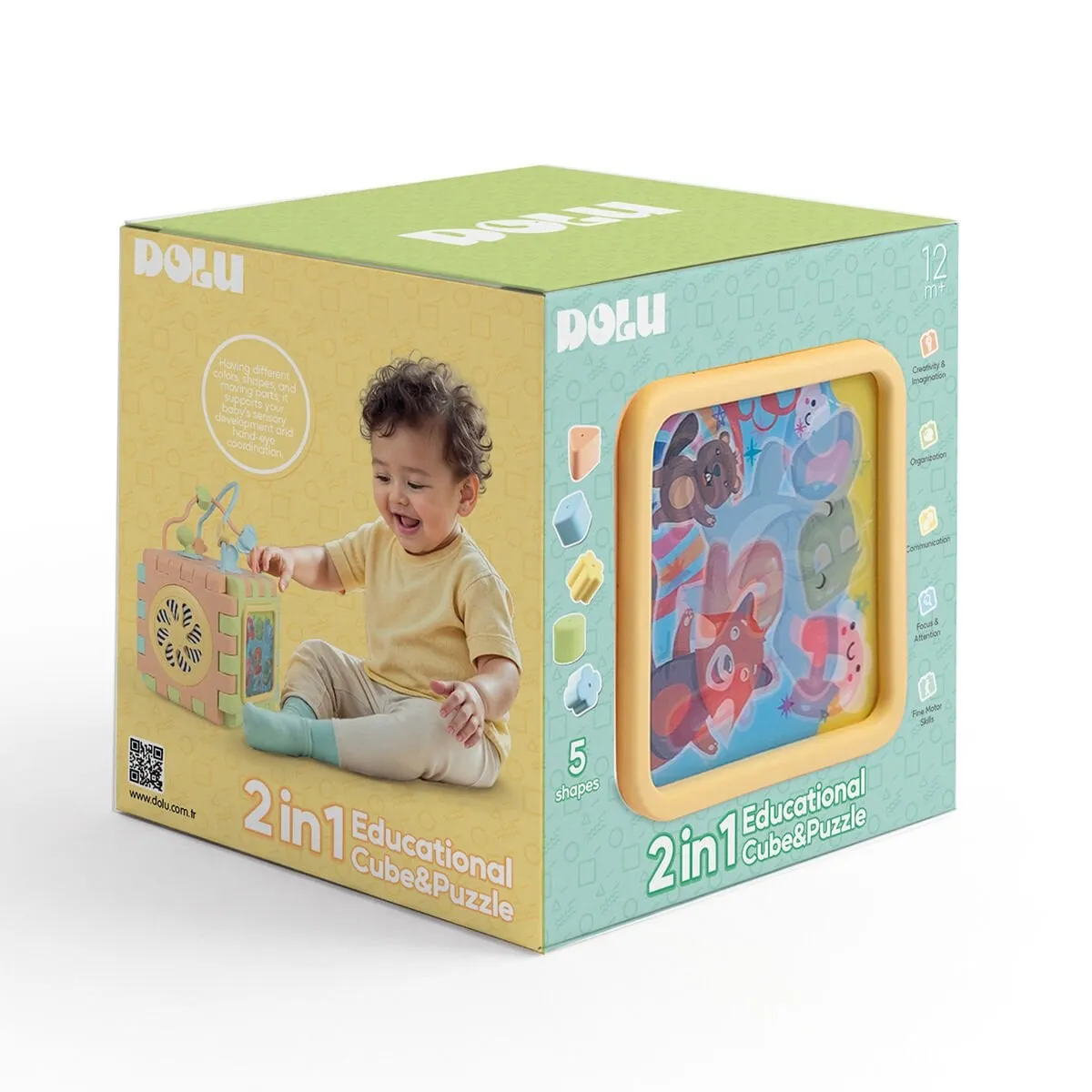 Oyuncak Educatıonal Cube Puzzle