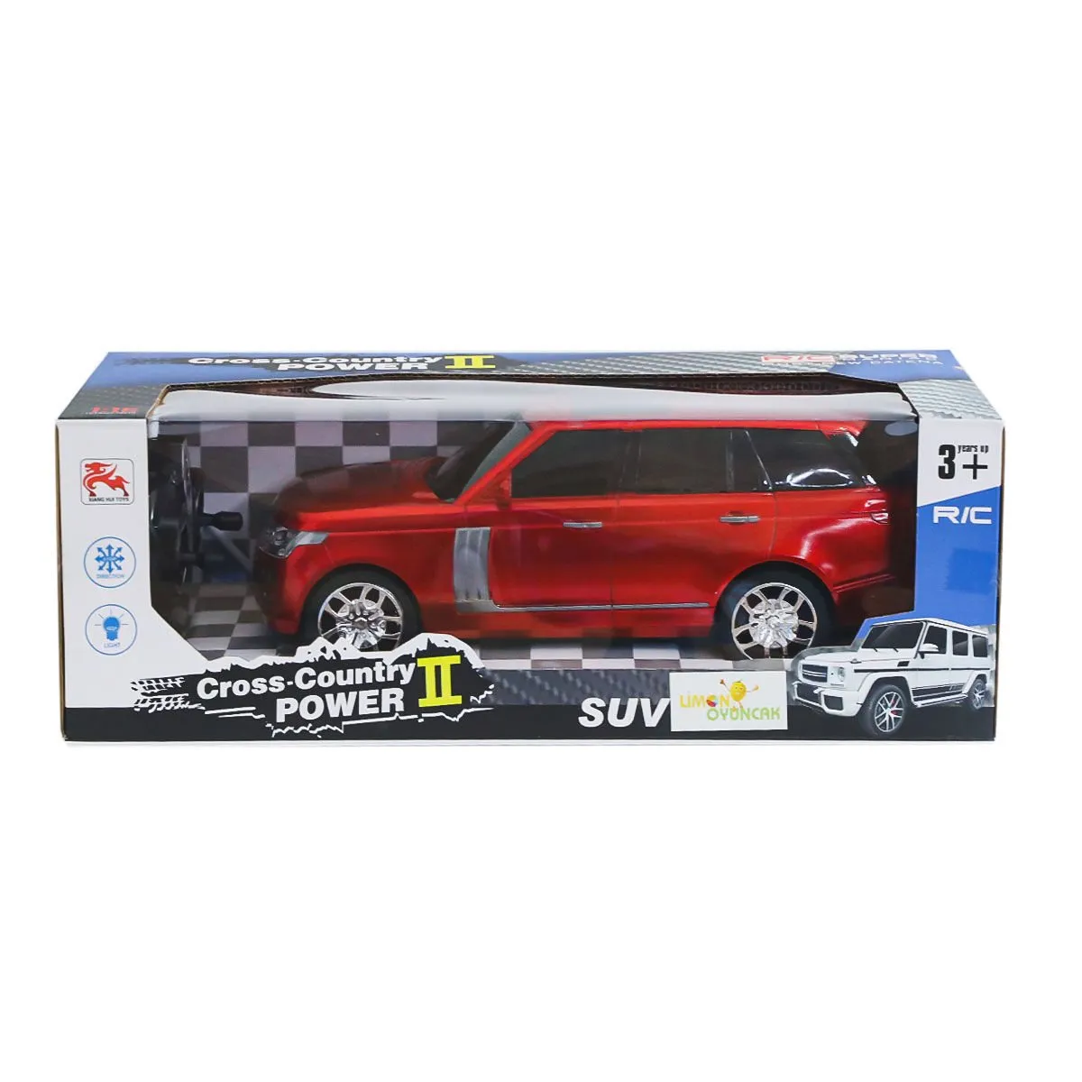 Limon Uzaktan Kumandalı Şarjlı Jeep Cross Country — görsel 3