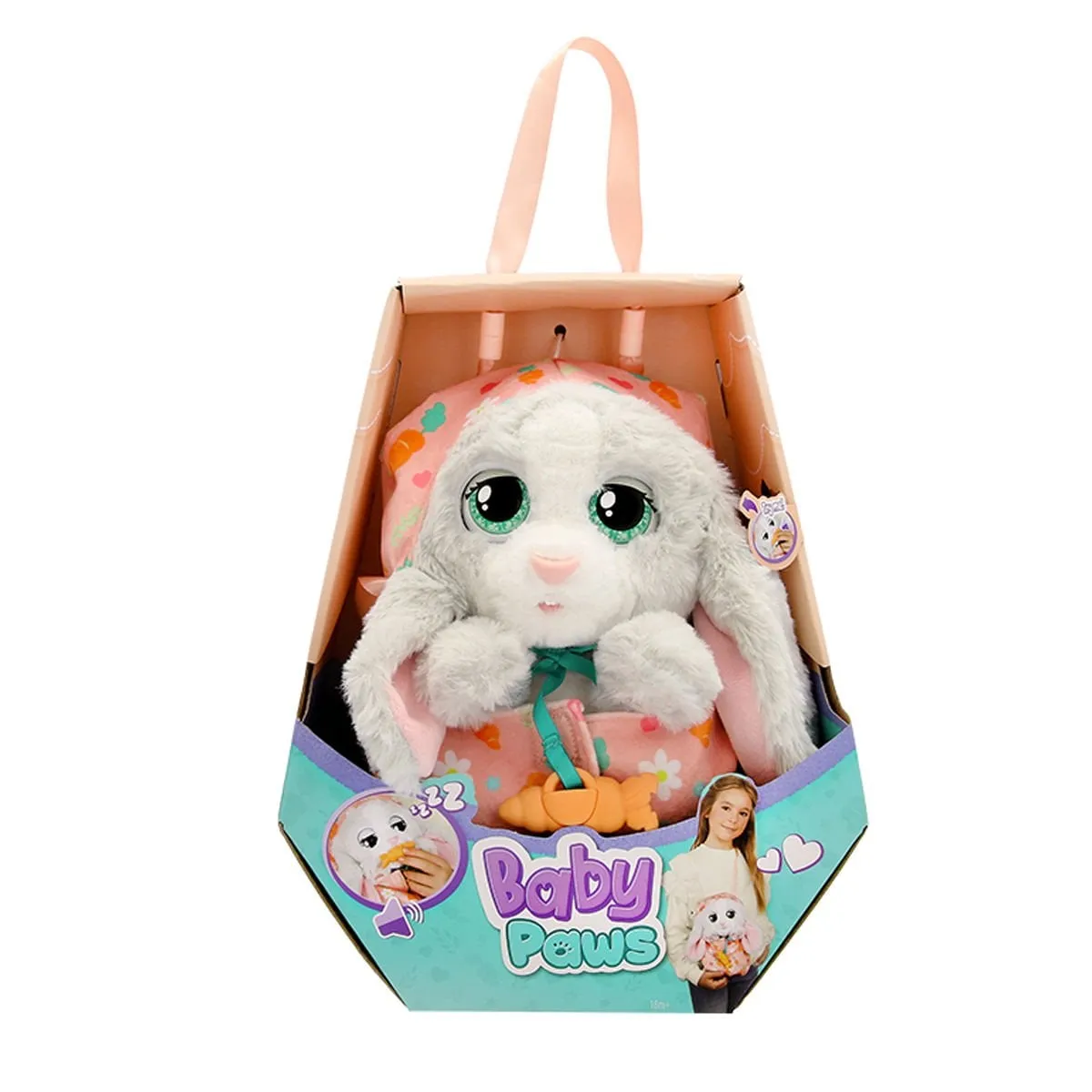 Baby Paws Sesli Tavşan 20 cm Peluş