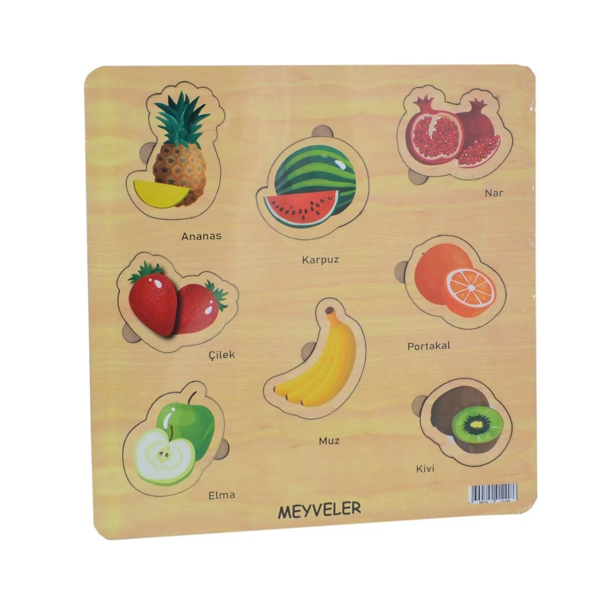 Oyuncak, Memo 32x32 Eğitici Şekiller - 6 Assorti