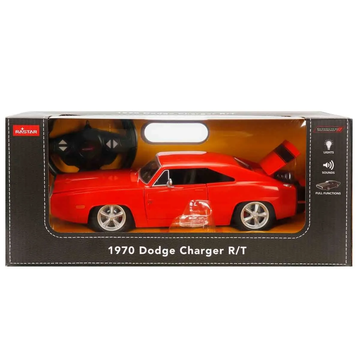 Ras-Rc Araba 1 16 1970 Dodge Charger Rt Ff Sesli Işıklı 2 4GHZ — görsel 8