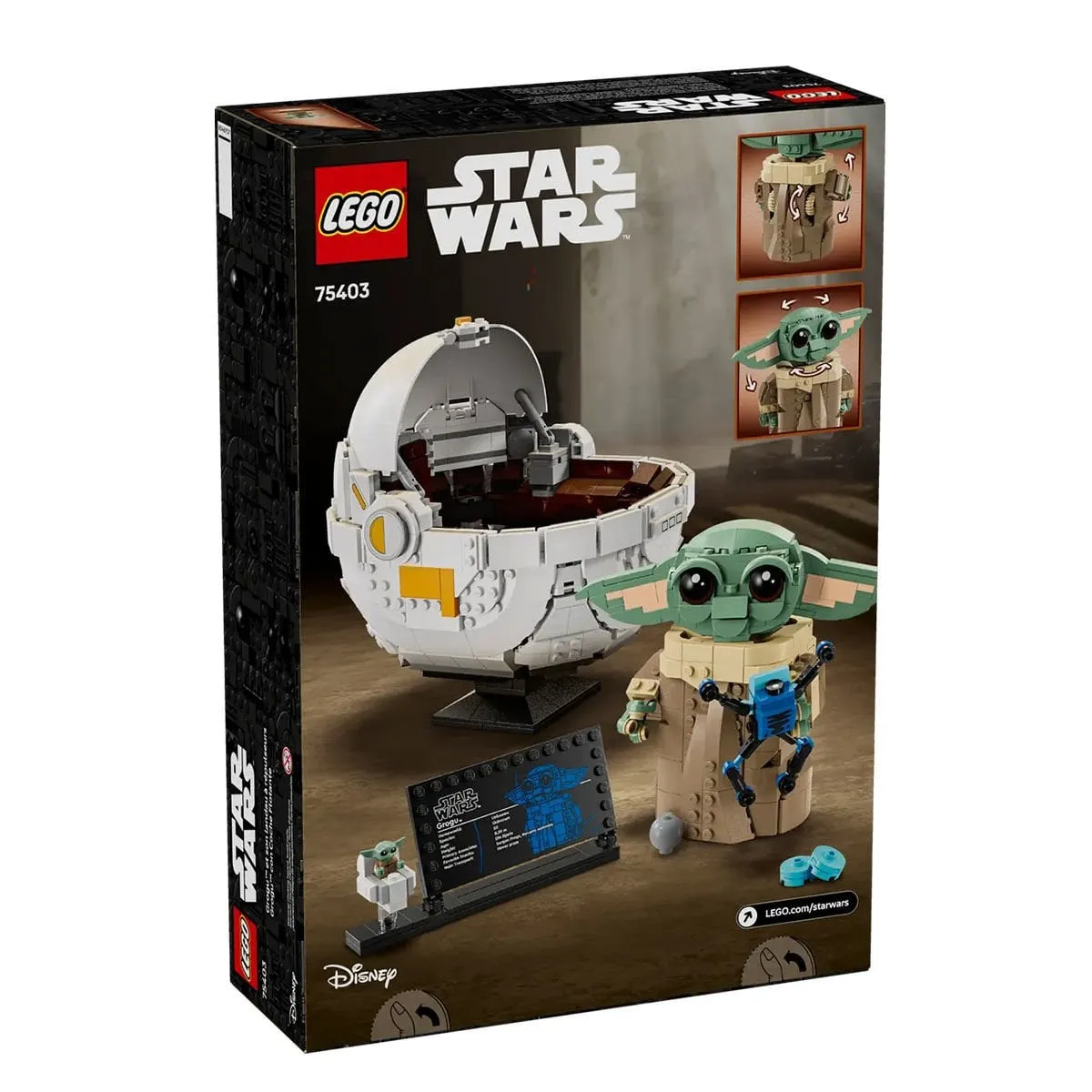 Lego Star Wars - Uçan Bebek Arabalı Grogu 1048 Parça +10 Yaş — görsel 7