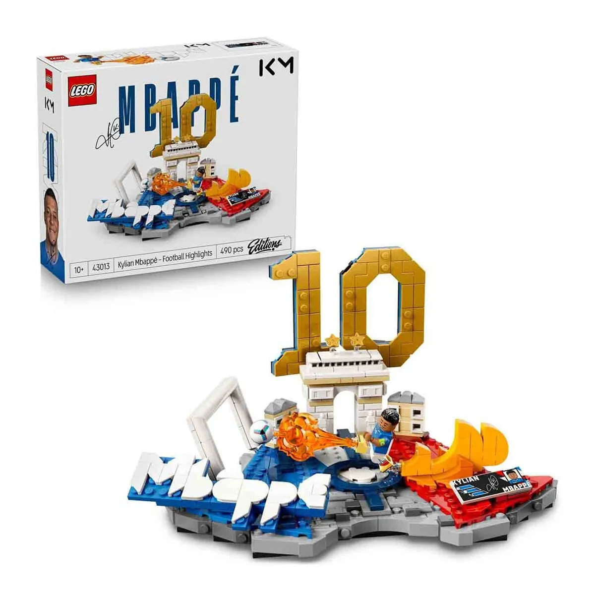 Lego Editions Kylian Mbappe - Football Highlights 490 parça +10 yaş