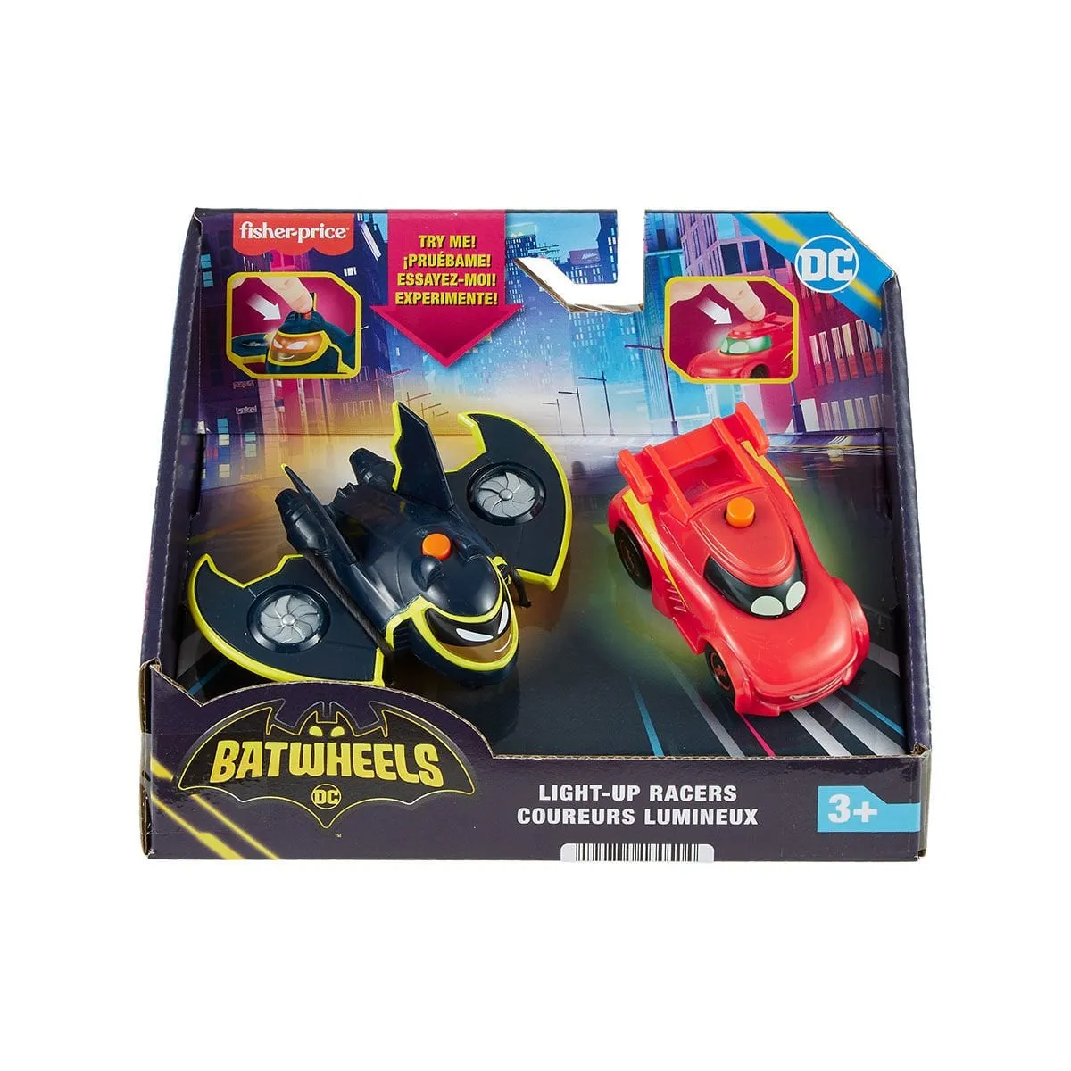 Fisher-Price® Batwheels™ Işıklı Yarışçılar