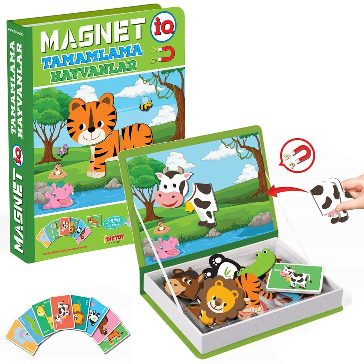 DıyToy, Magnet Tamamlama - Hayvanlar/ +3 yaş