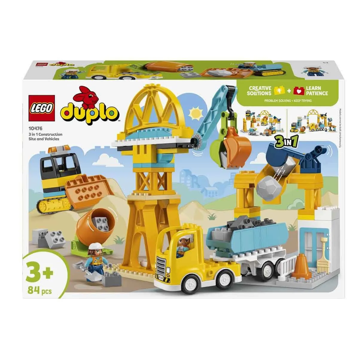 Lego Duplo İnşaat Sahası ve Araçları 84 parça +3 yaş — görsel 8