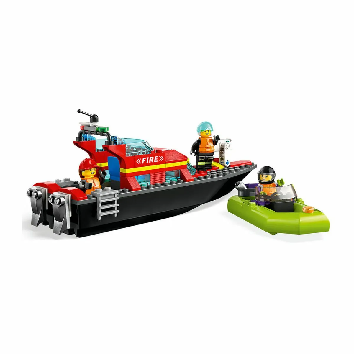 Lego City - İtfaiye Kurtarma Teknesi 144 parça +5 yaş — görsel 5