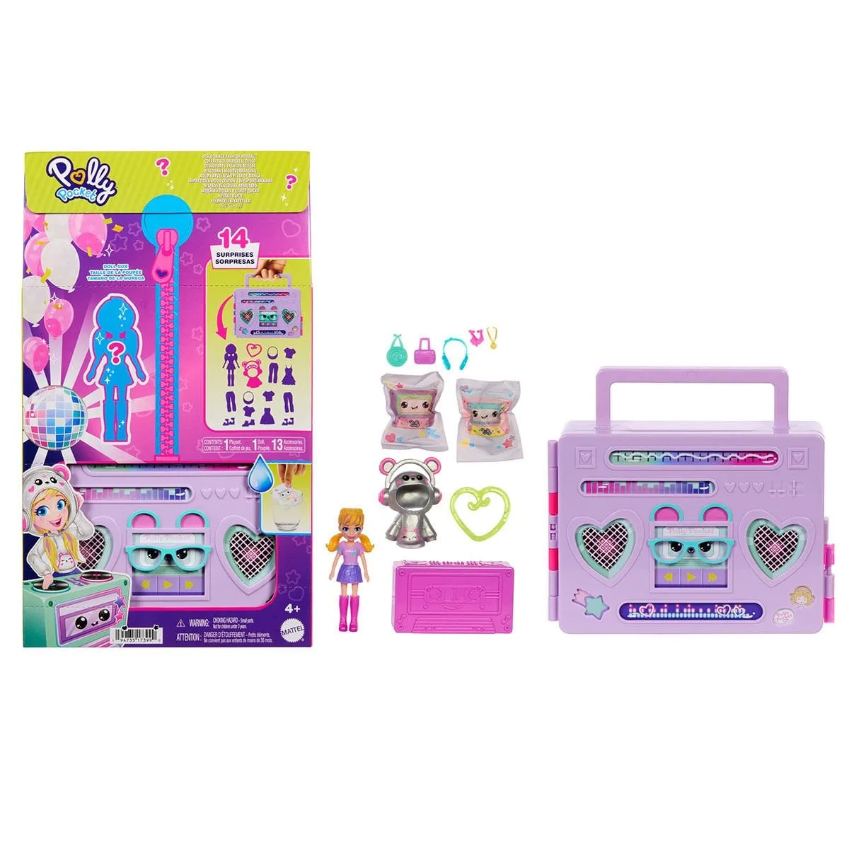 Polly Pocket Radyo Temalı Moda Eğlencesi Oyun Seti — görsel 2