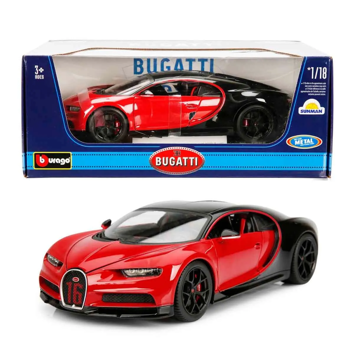 BUR-1 18 A Bugattı Chıron Sport Krmz