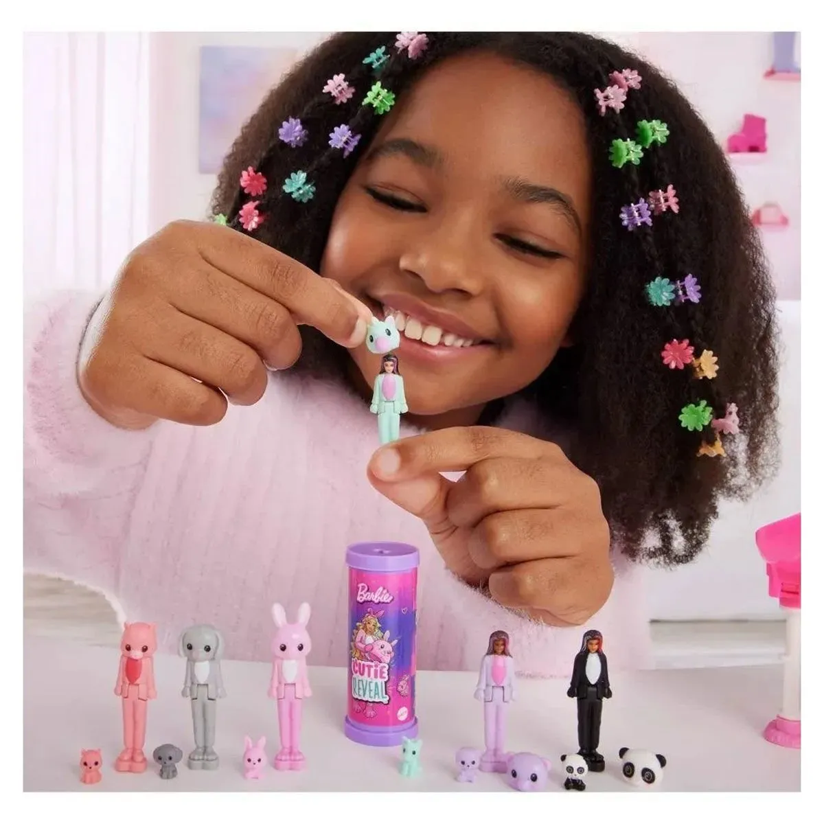 Mini BarbieLand Cutie Reveal Bebekler — görsel 7