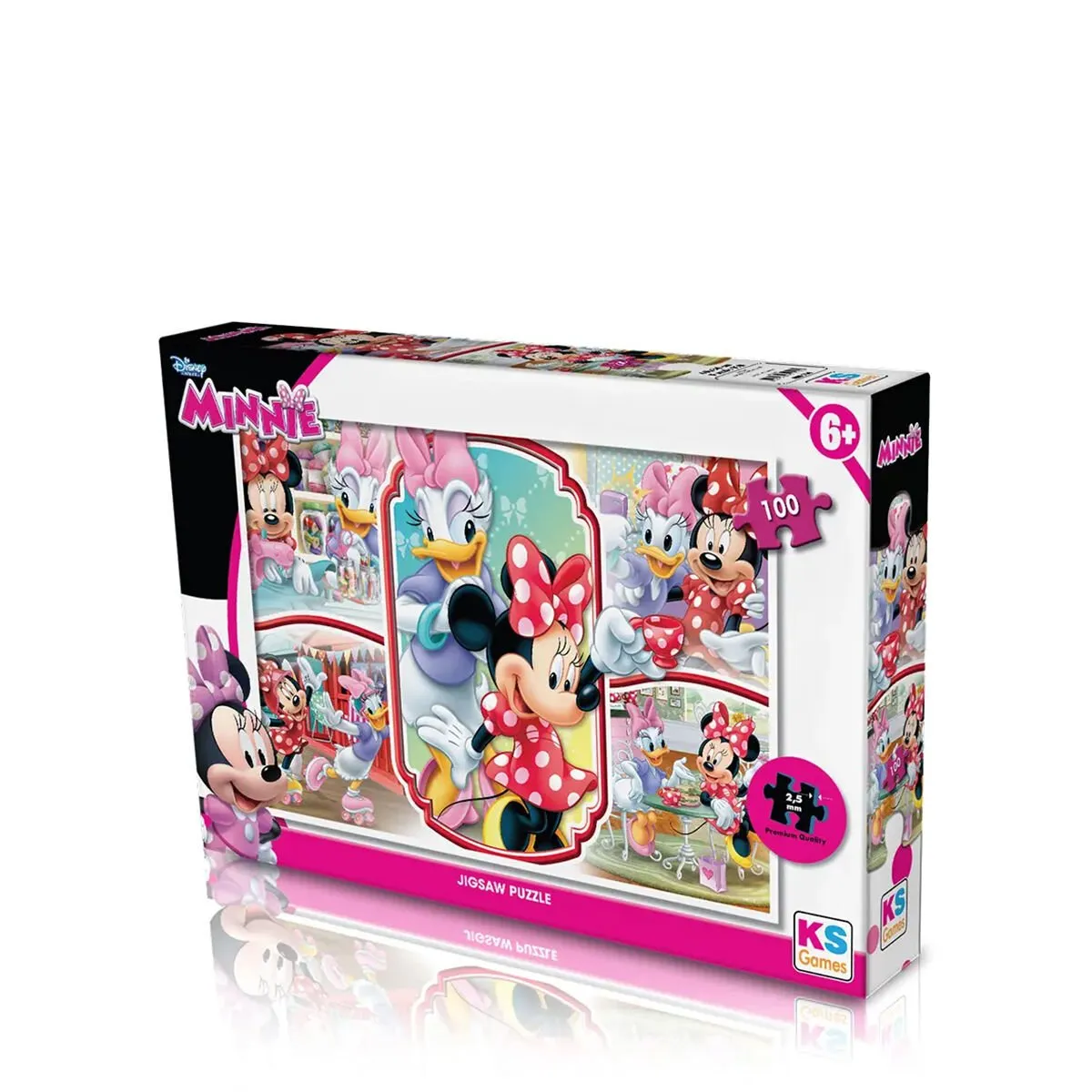 MIN 714 CARS PUZZLE 100