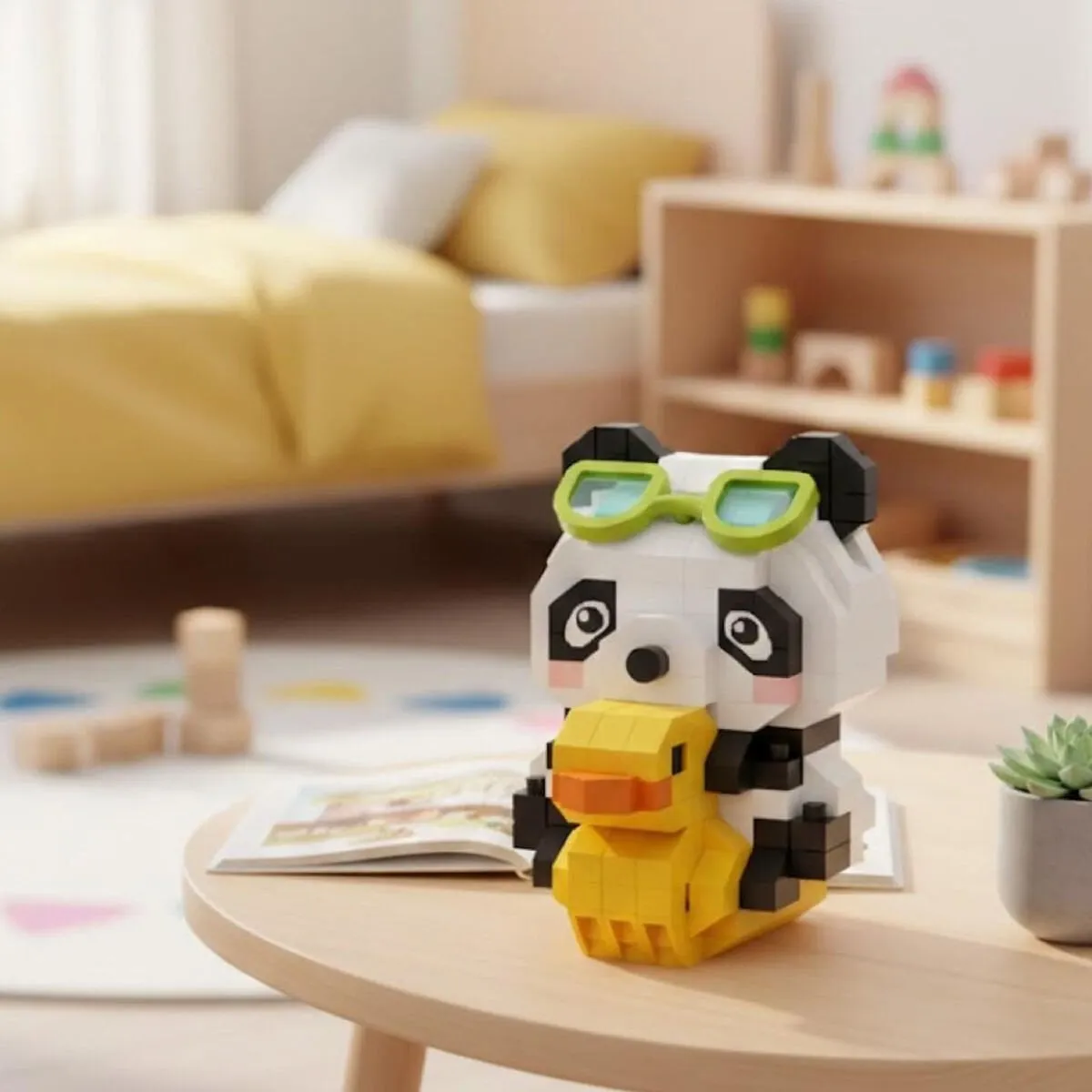Loz Ördekli Panda 190 Parça Block Oyuncak-Mini Poşet — görsel 2