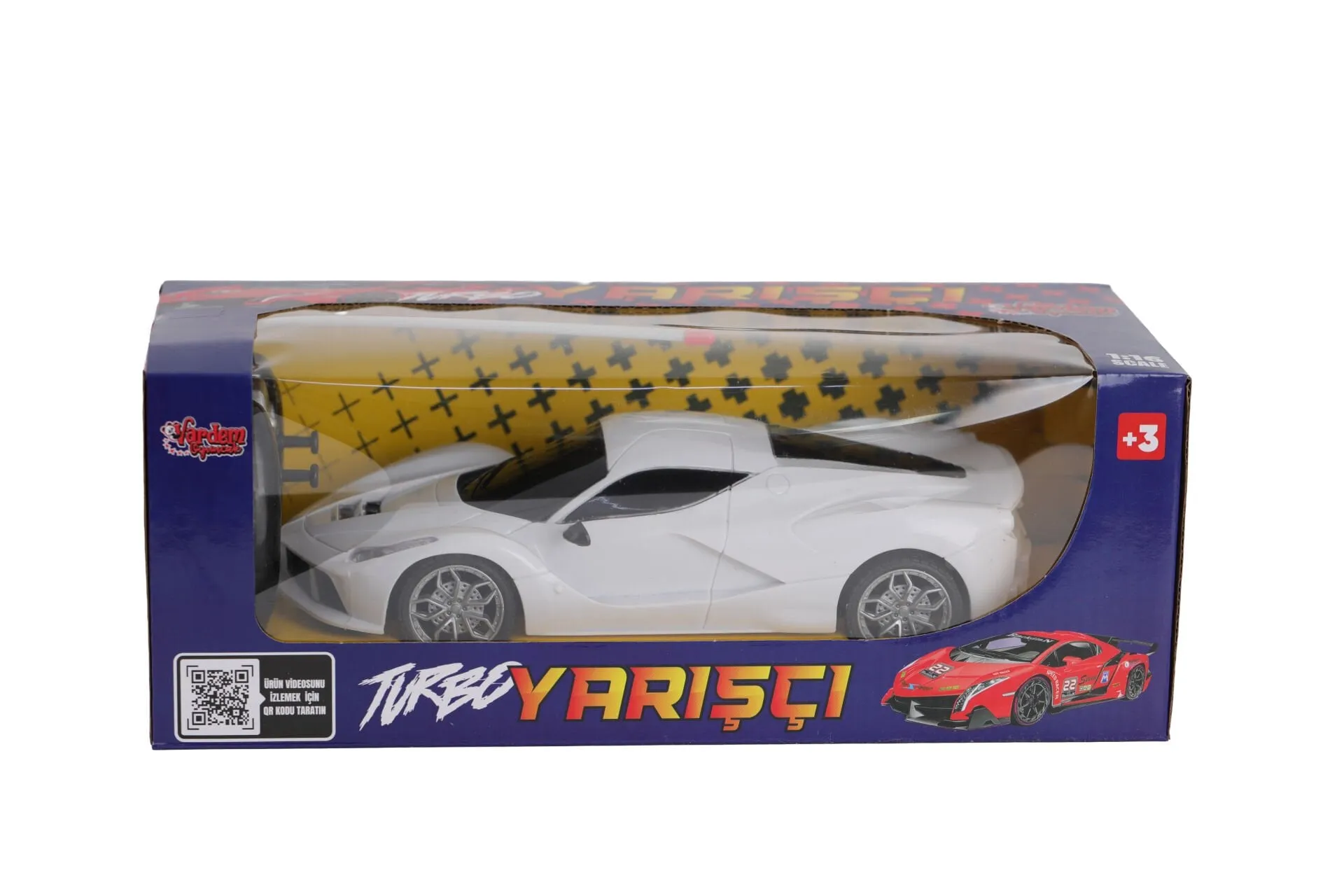 1:16 Turbo Yarışçı Şarjlı Araba — görsel 3