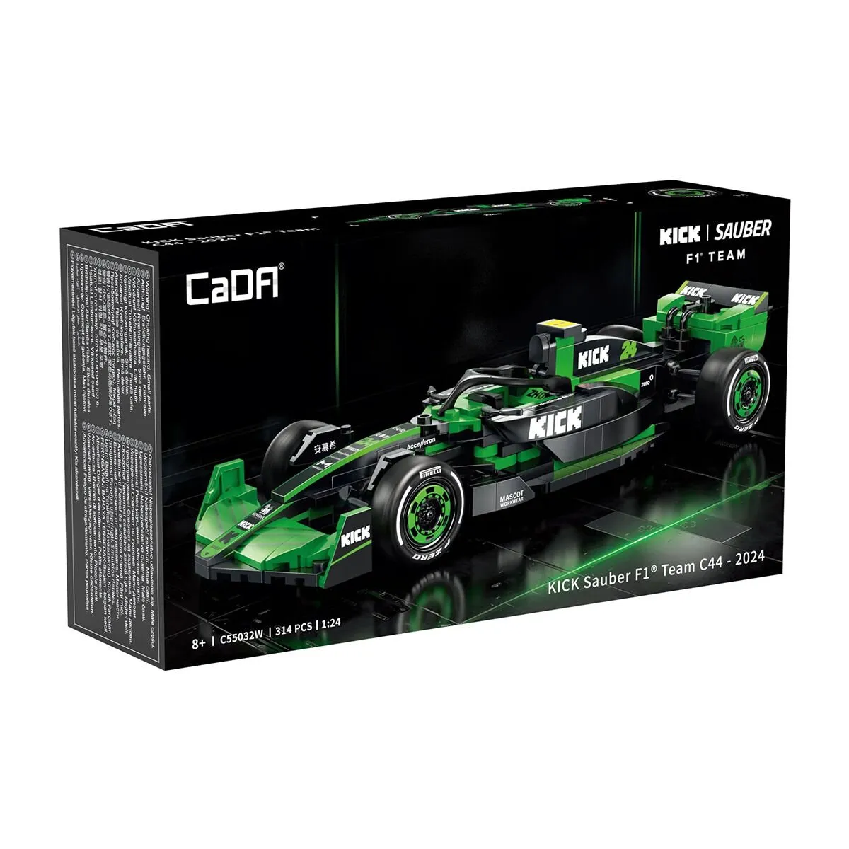 Cada Sauber F1 Formula Aracı 314 Parça Block Oyuncak — görsel 5