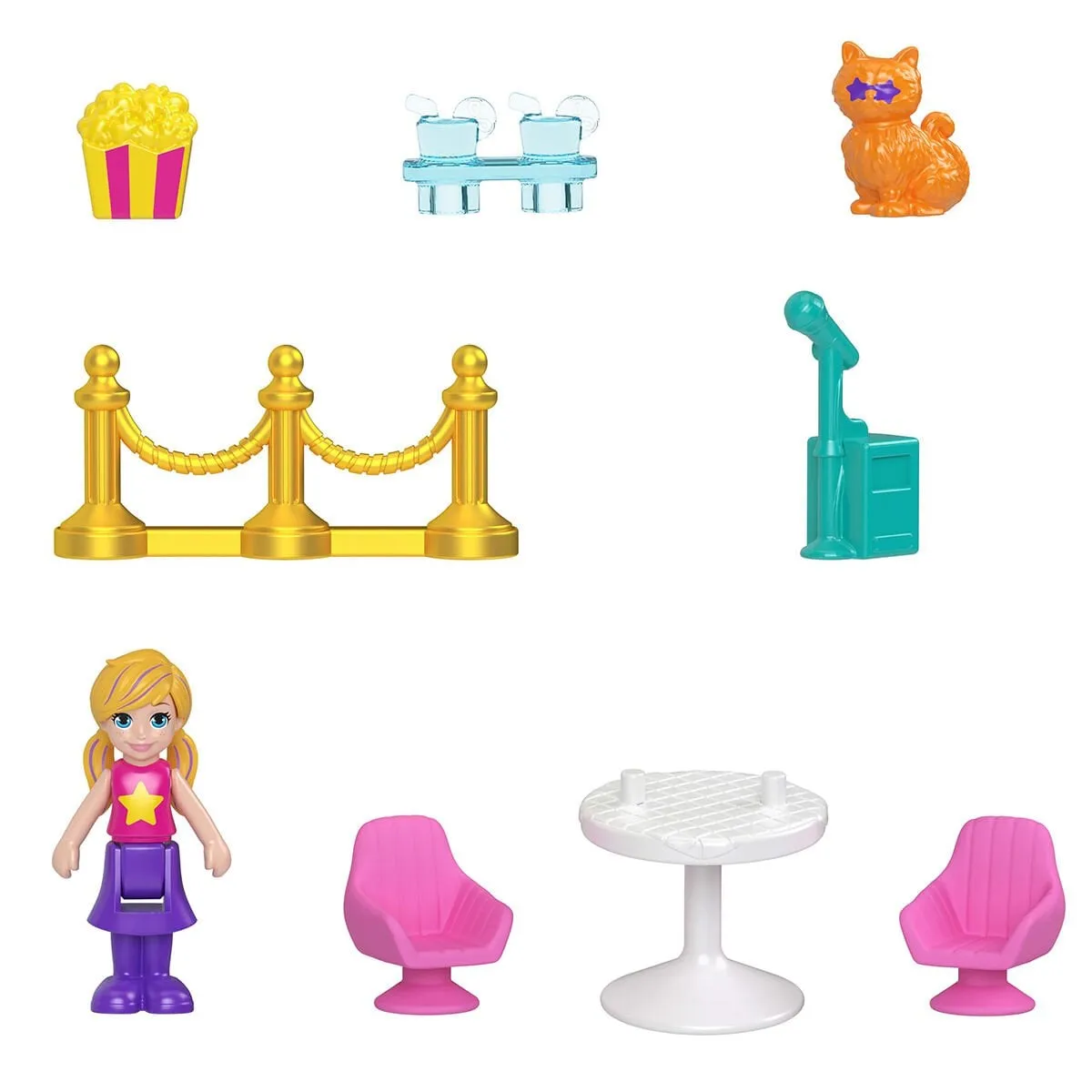 Polly Pocket Kedicik Sineması Mini Oyun Seti — görsel 4