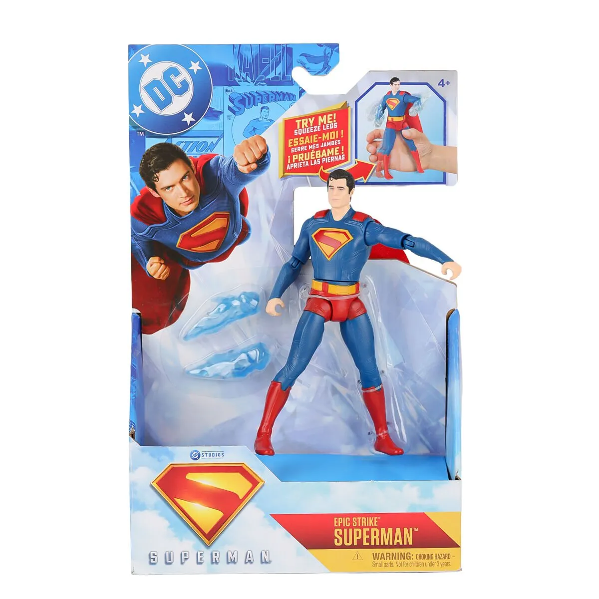 Superman Epic Strike Figür — görsel 3