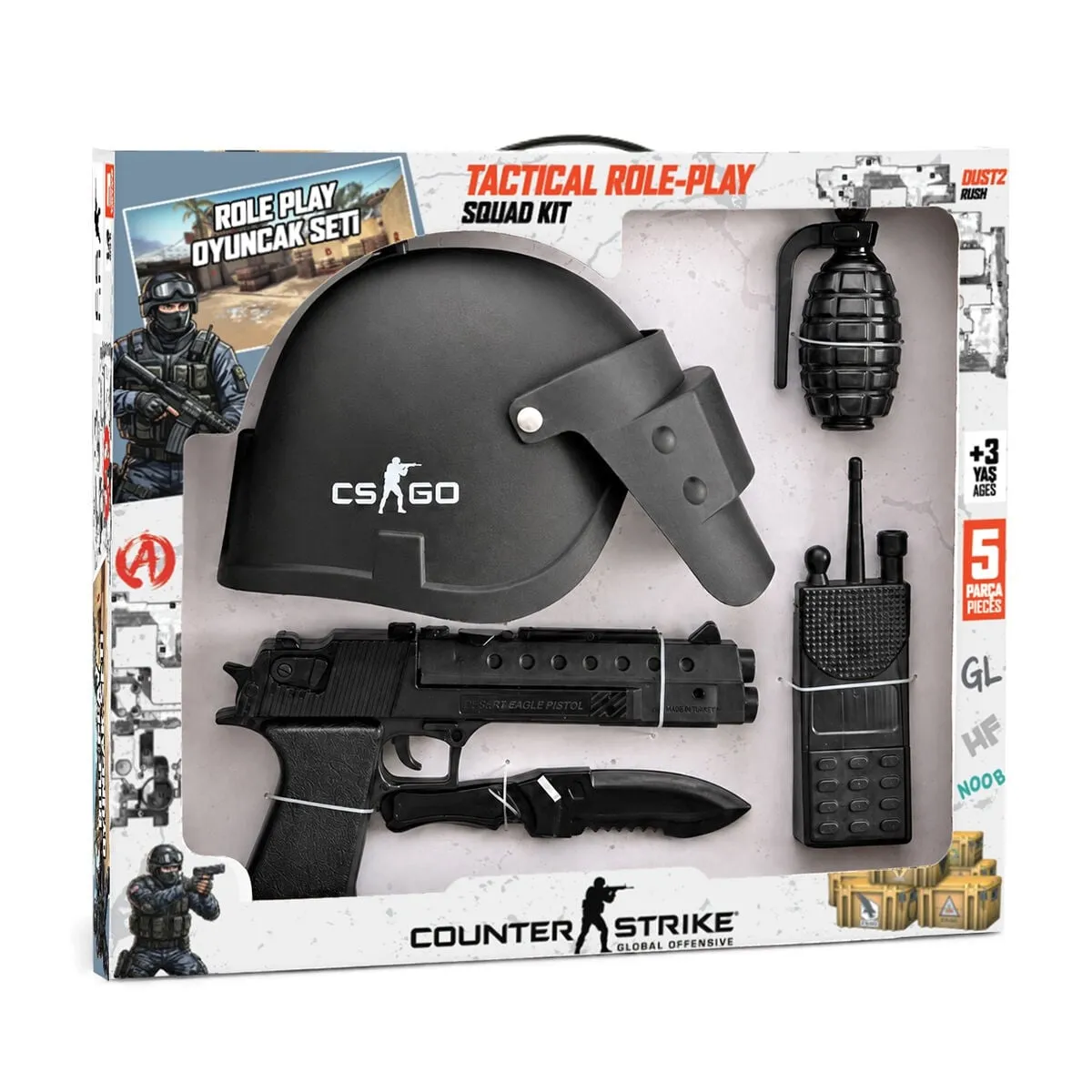 ER-125 CSGO MİNİ SET 4 ADET