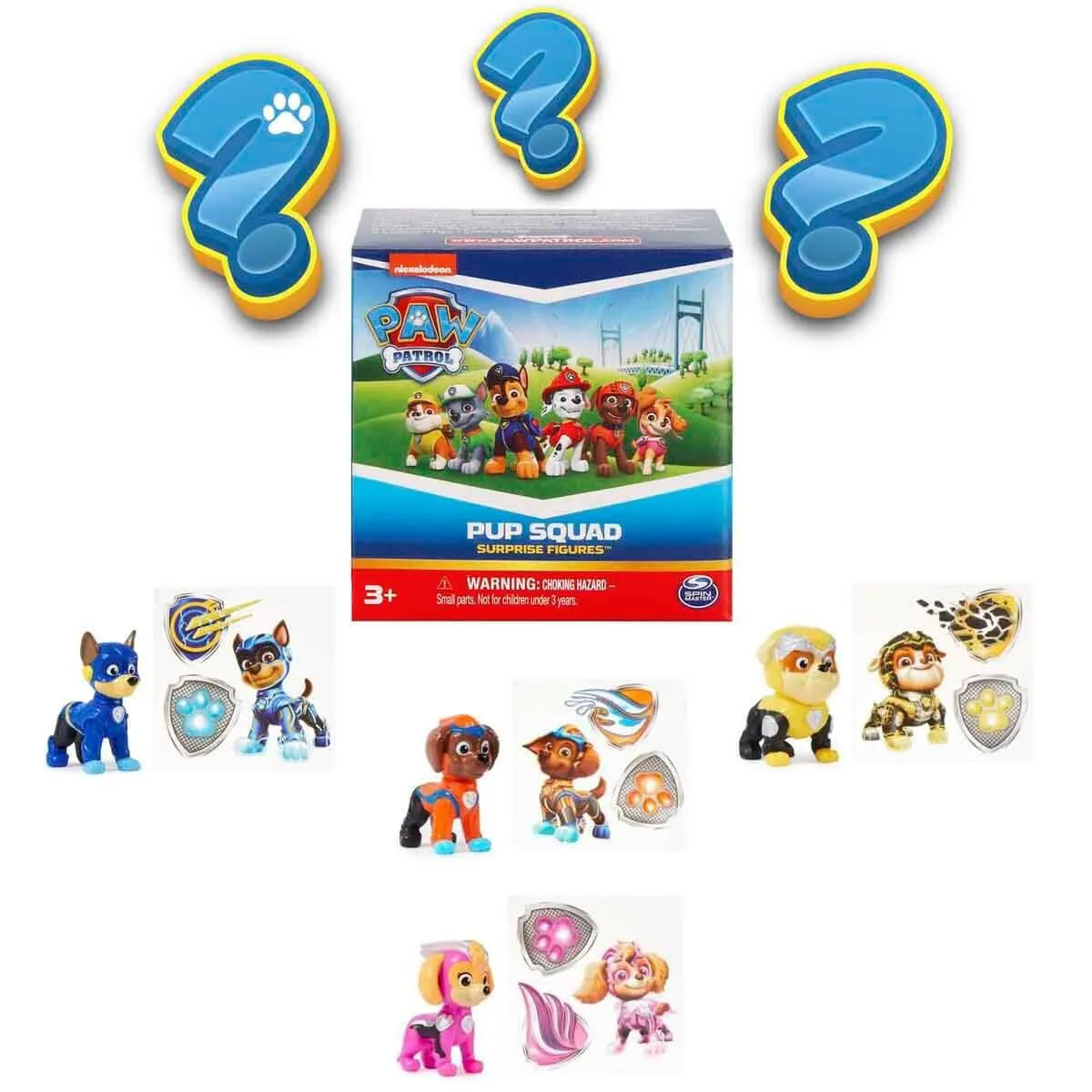 Figür Paw Patrol Süper Film Pup Squad Figürleri Sürpriz Paket 36