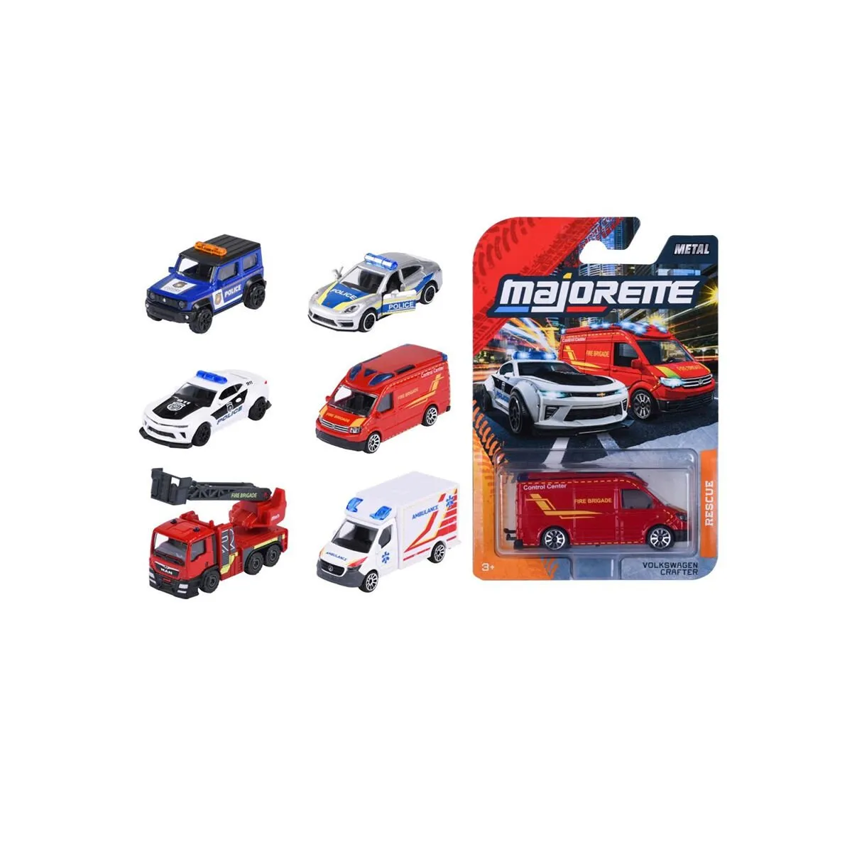 Rescue Premium Cars 6-asst