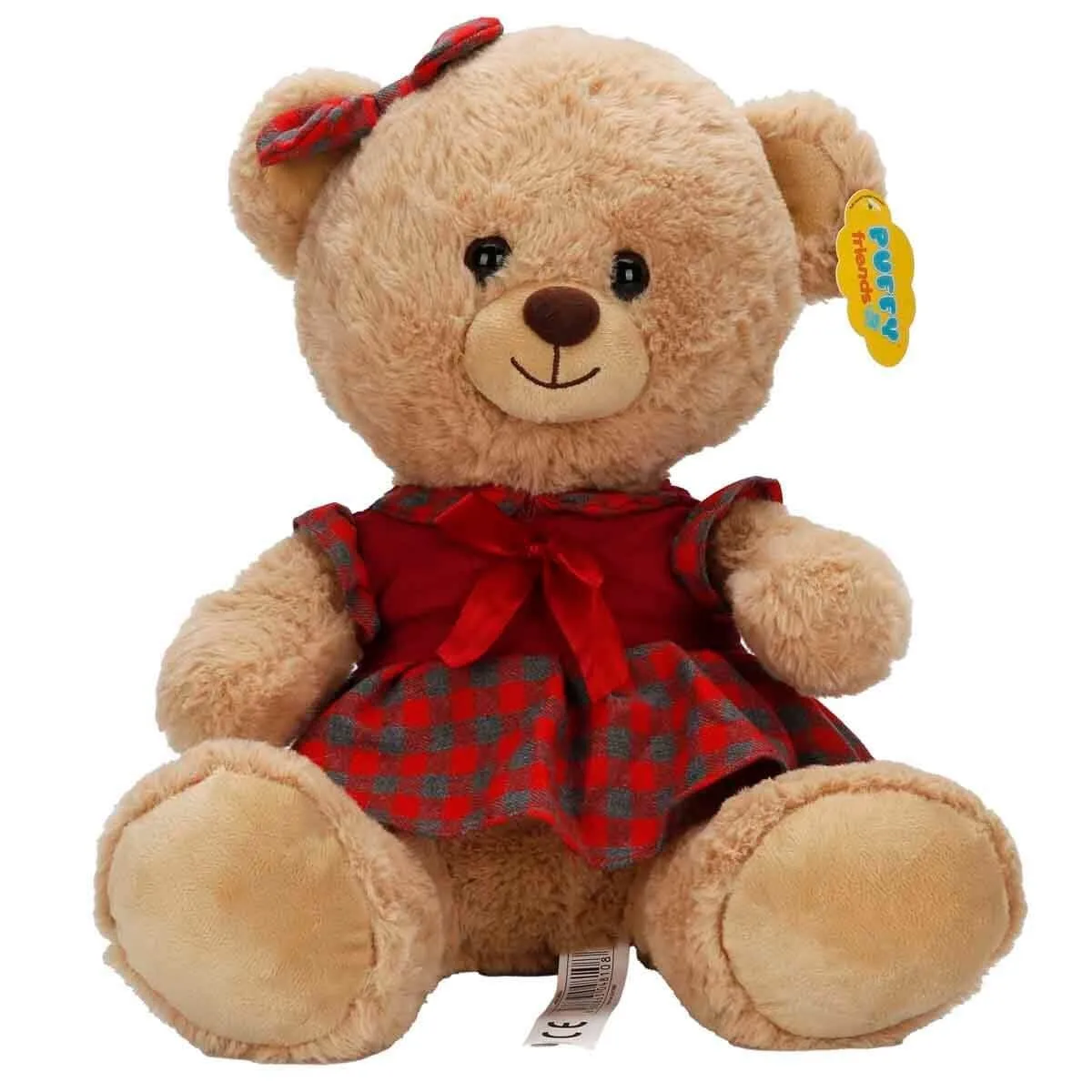 SUN-JNH-PFF-SK PELUŞ AYI ELBİSELİ 32CM 2A