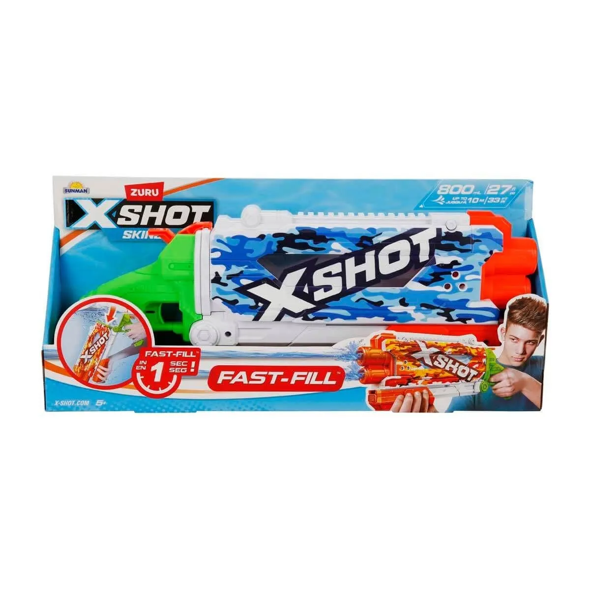 Shot Skins Pump Action Fast Fill Su Tabancası 49,5 cm — görsel 3