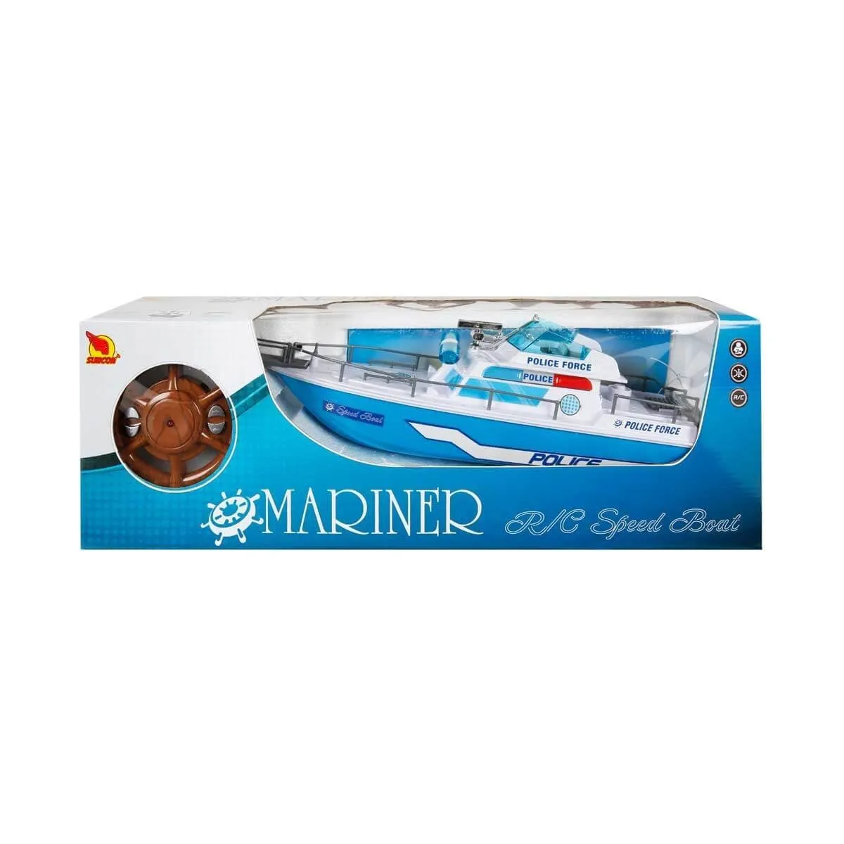 Uzaktan Kumandalı Tekne Polis/İtfaiye 45 cm