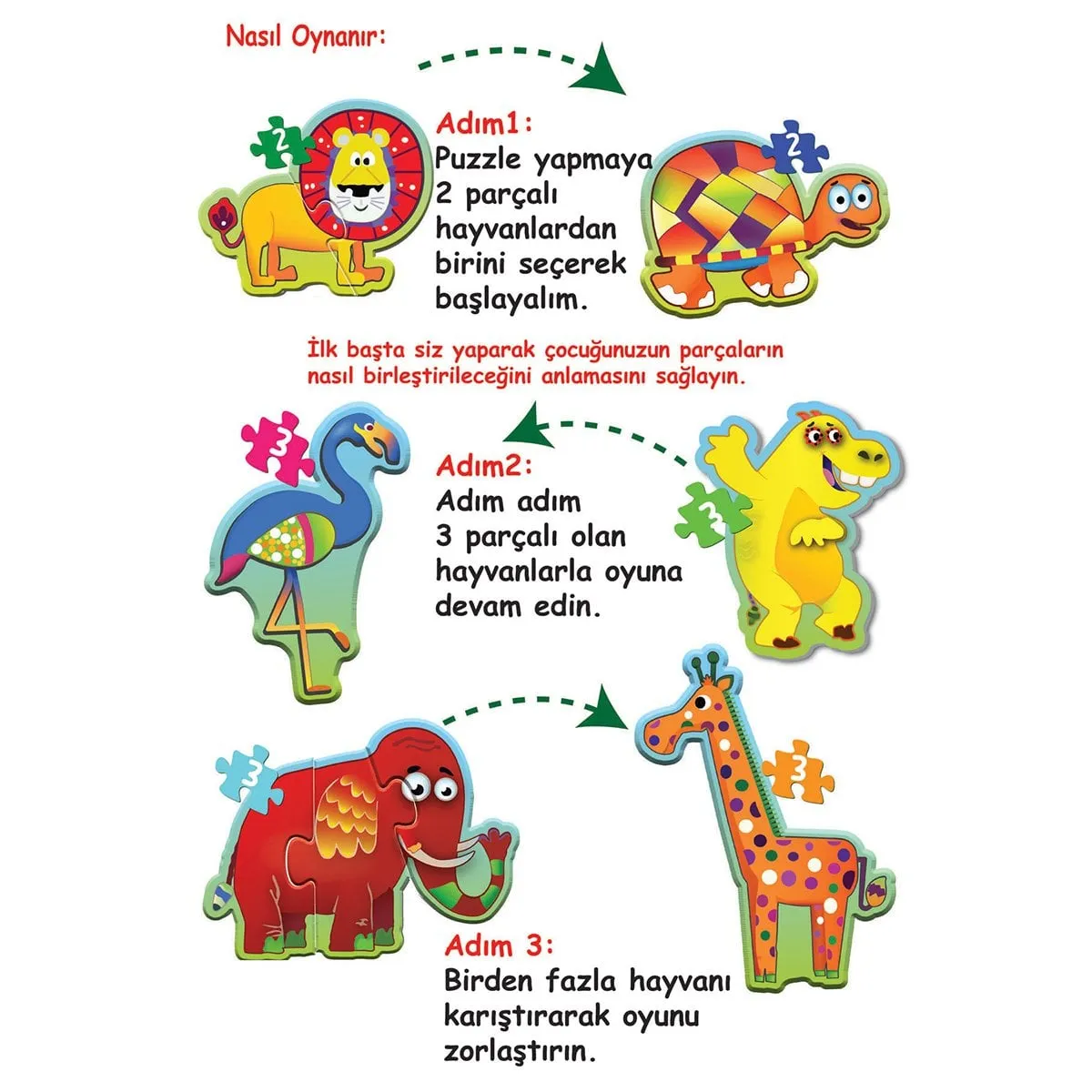 Baby Puzzle Benim İlk Puzzlem Orman Hayvanları — görsel 3