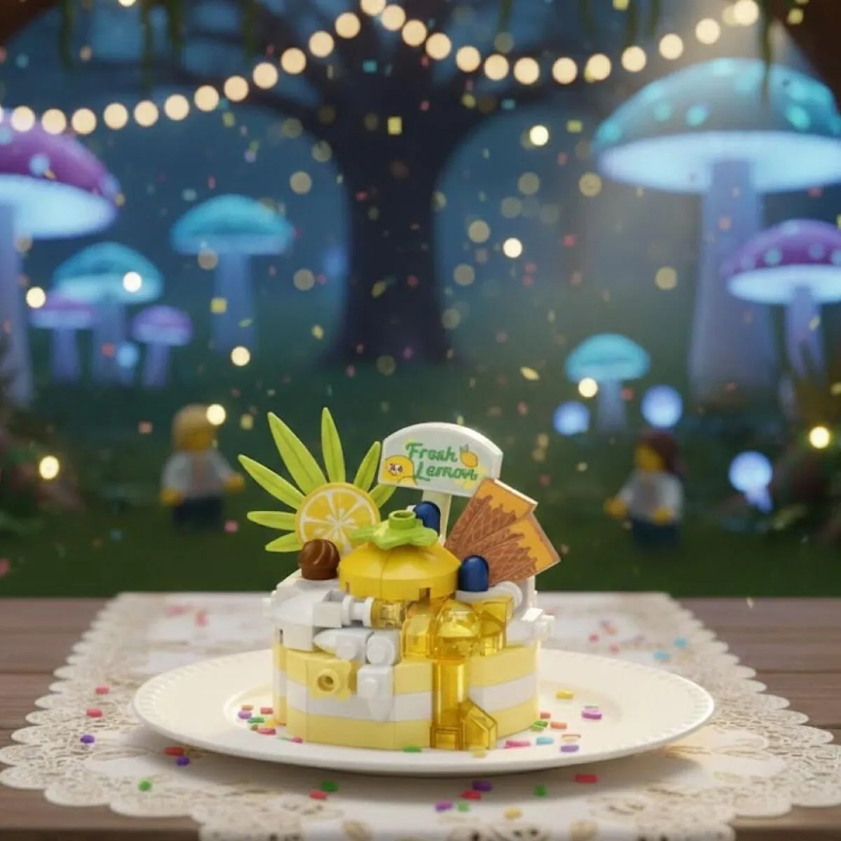 Loz Limonlu Pasta 160 Parça Block Oyuncak-Mini Poşet — görsel 3