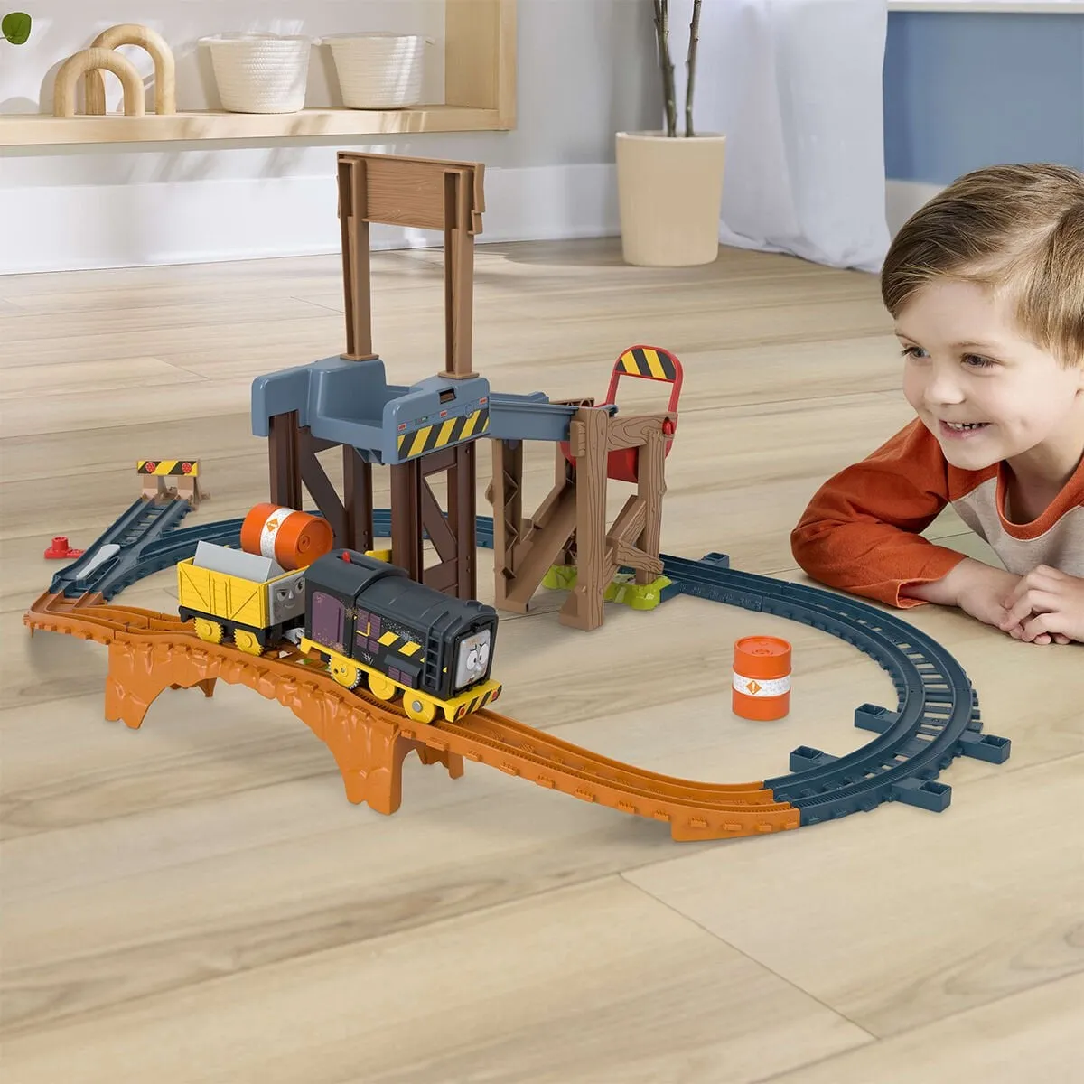 Thomas ve Arkadaşları Diesel İnşaat Tren Seti — görsel 3