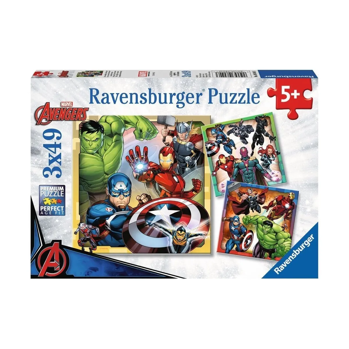 Marvel Avengers 3x49 parça Ravensburger Puzzle