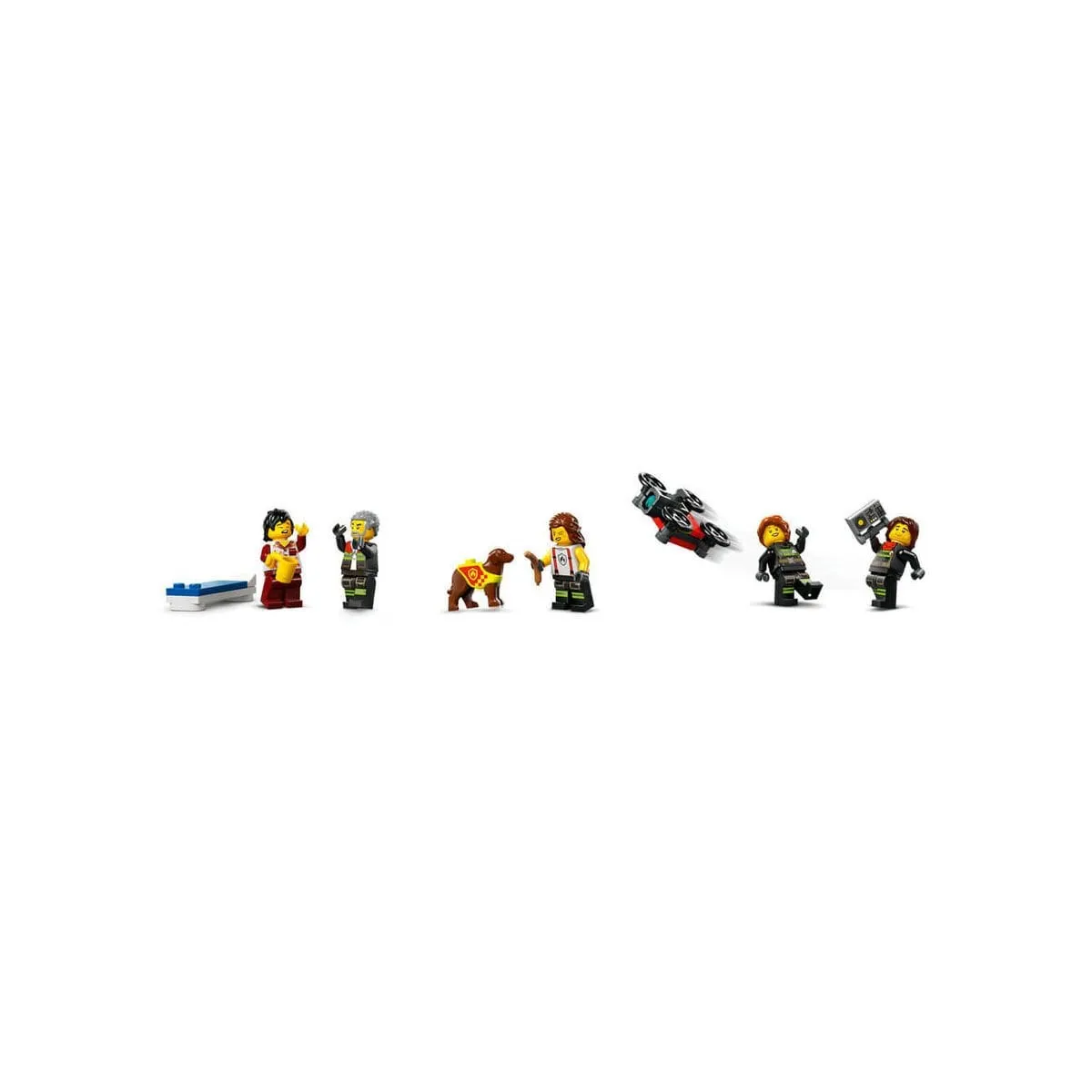 Lego City İtfaiye Kamyon ve İtfaiye Merkezi 843 parça +6 yaş — görsel 3