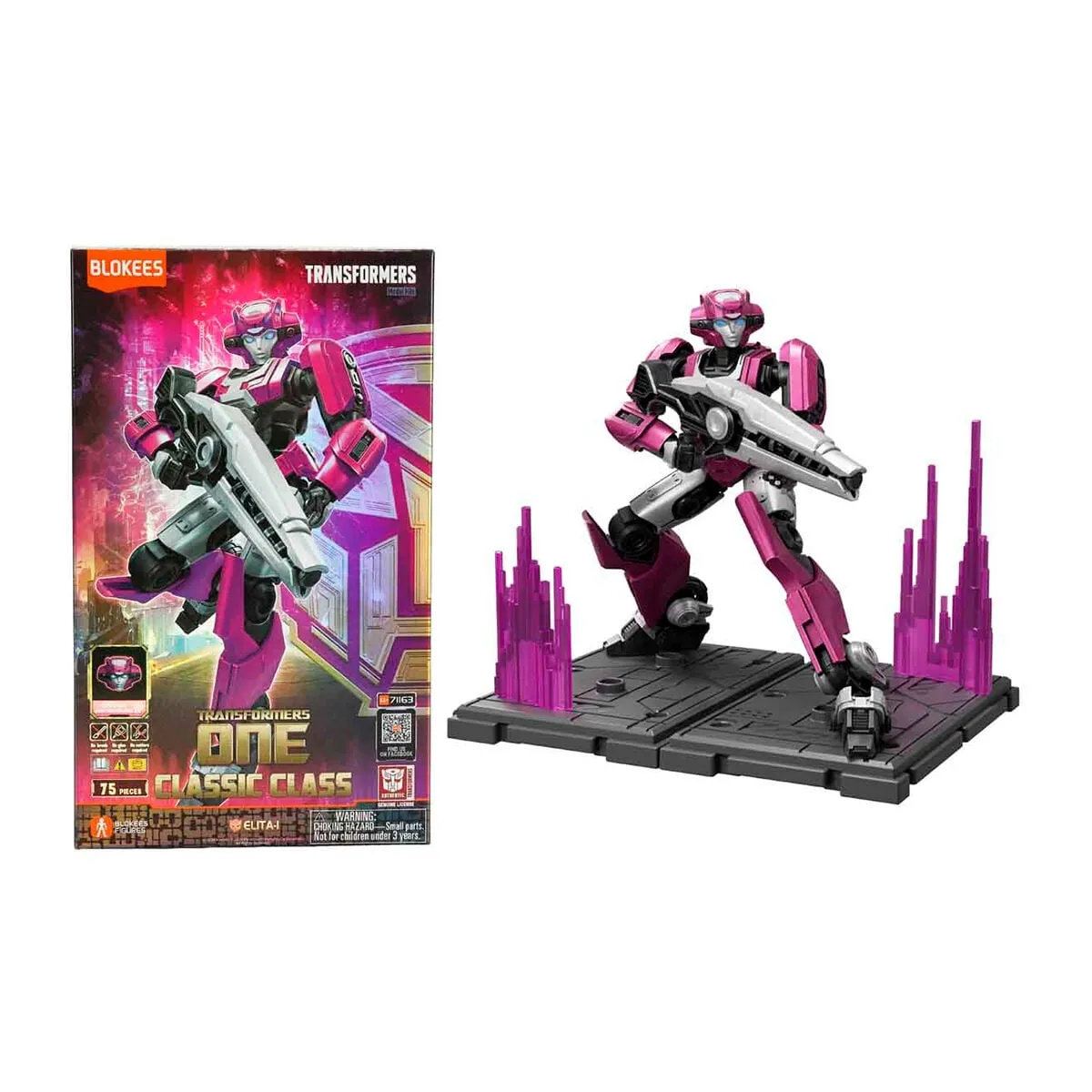 SUN-BLO-FİGÜR TRANSFORMERS CLASSIC CLASS 13 ELITA-1 BO TRNS