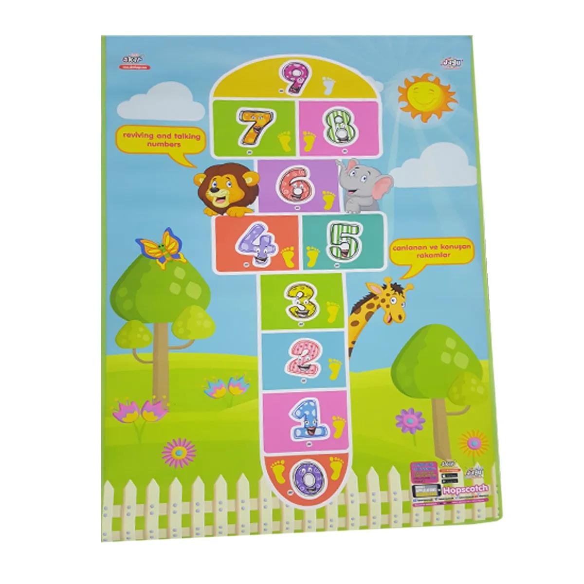 Jagu Oyun Halısı Seksek 150X100
