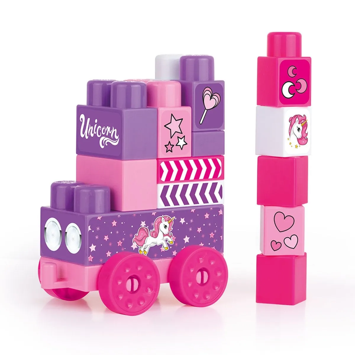 Unicorn Çantalı Mega Blok 20 Parça — görsel 2