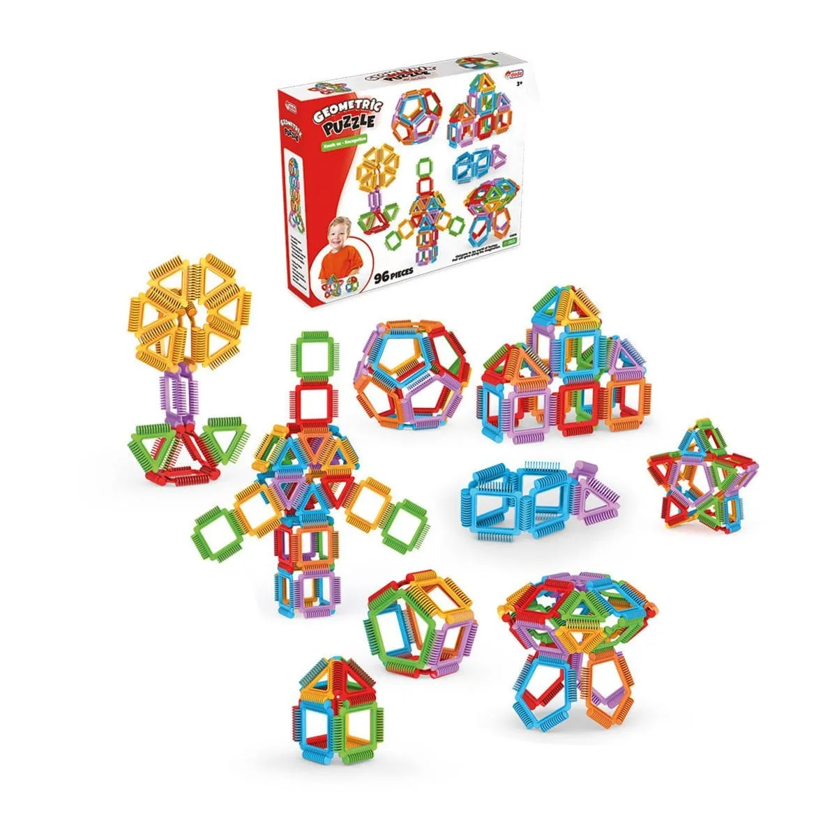 Geometrik Puzzle 64 Prç