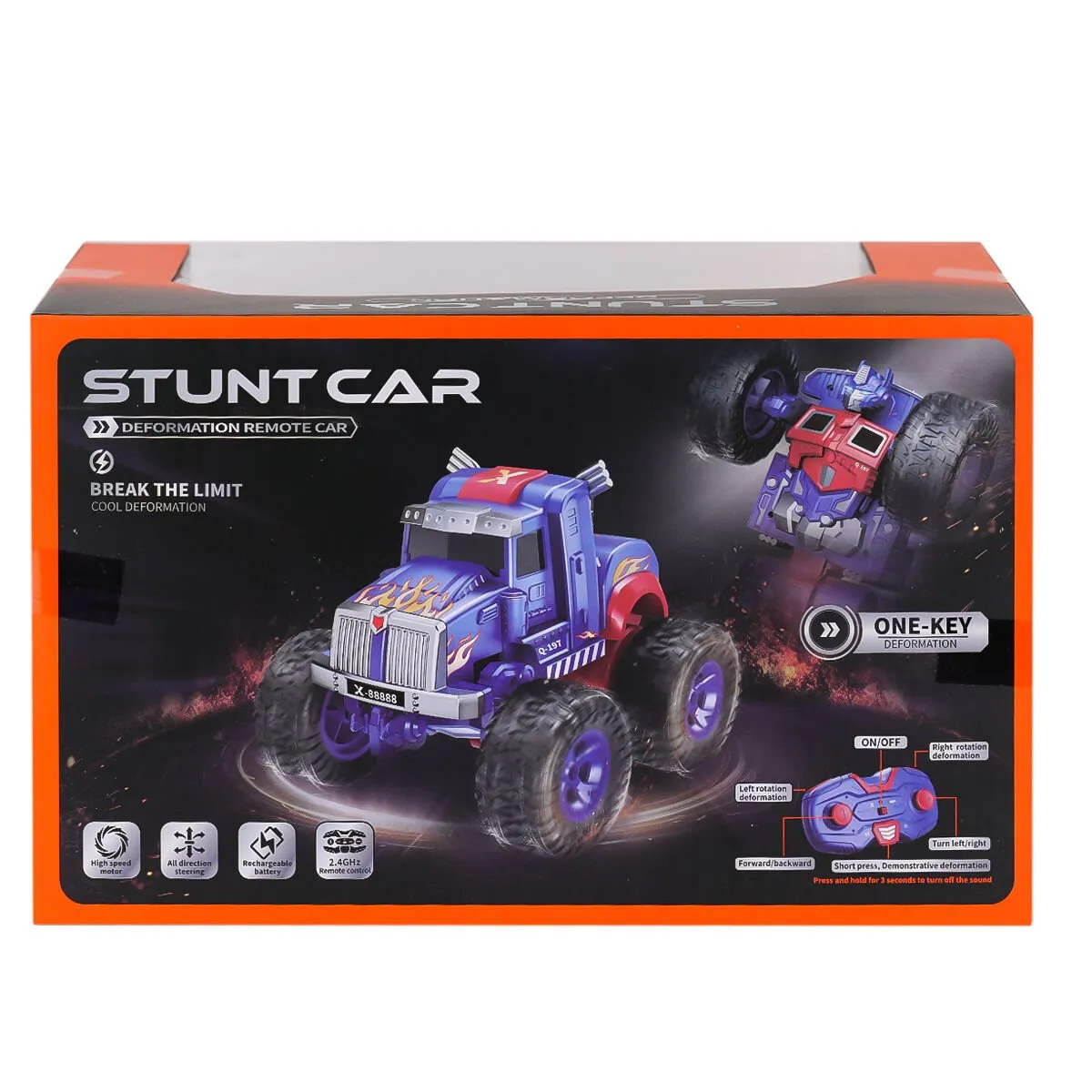Can Oyuncak Kumandalı Şarjlı Robota Dönüşebilen Kamyon — görsel 3