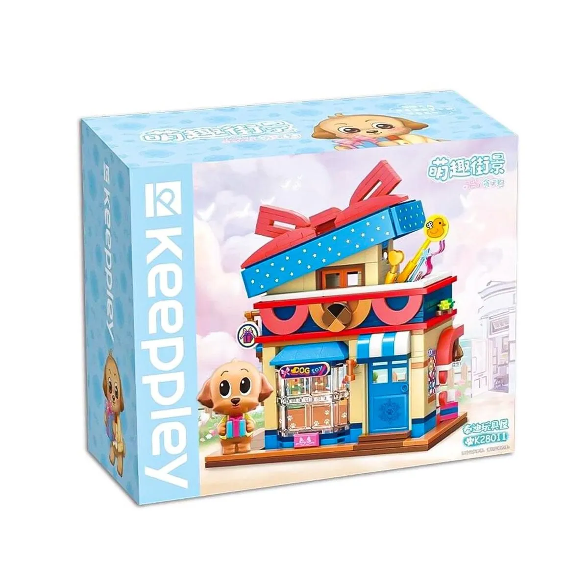 Keeppley Lovely Street - Poodle Toy Store 374 Parça Yapım Seti