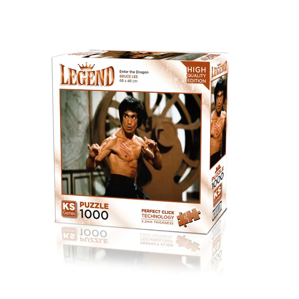 Bruce Lee 1000 Parça Puzzle -KS Puzzle