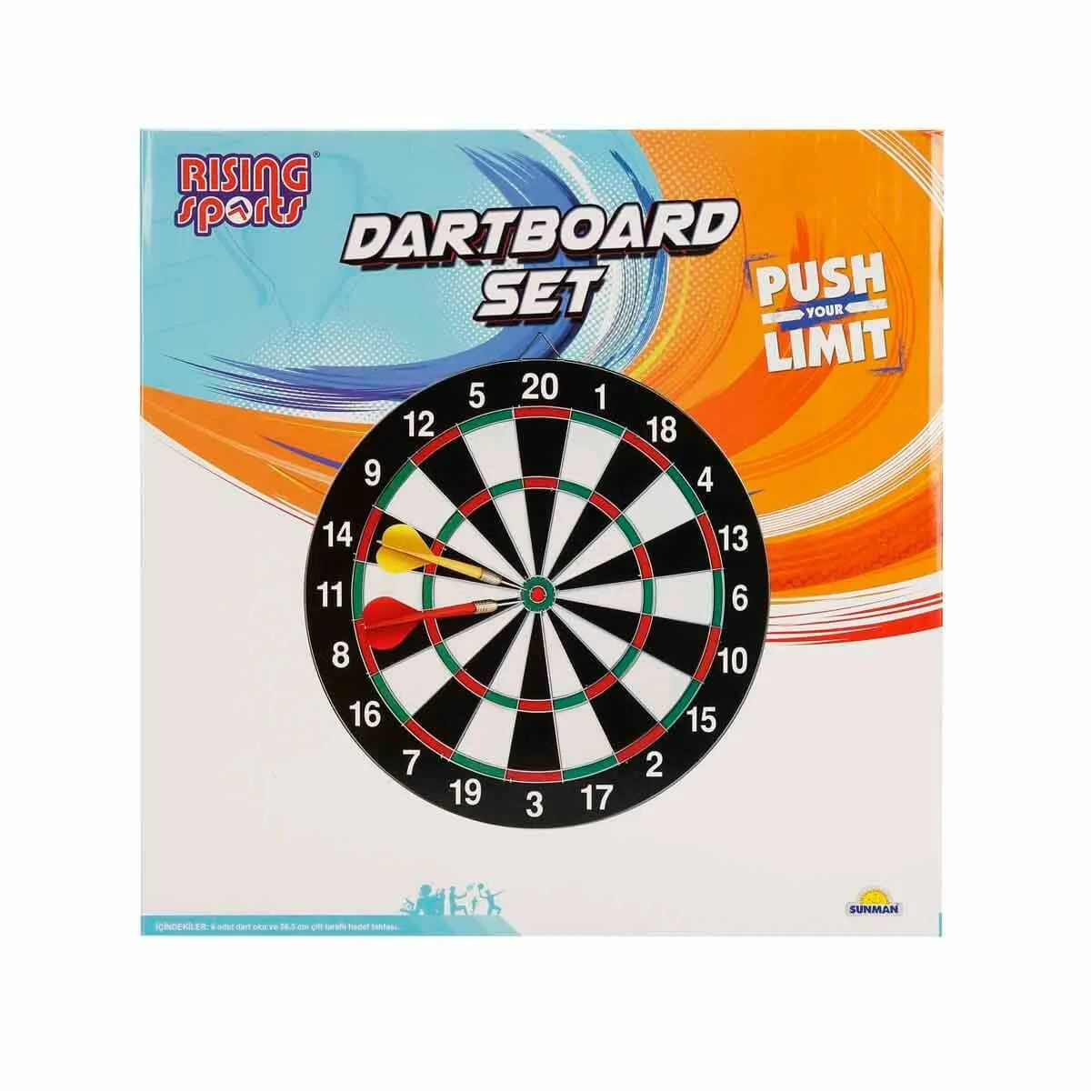 Dart 6 Oklu 36,5 cm - Sunman