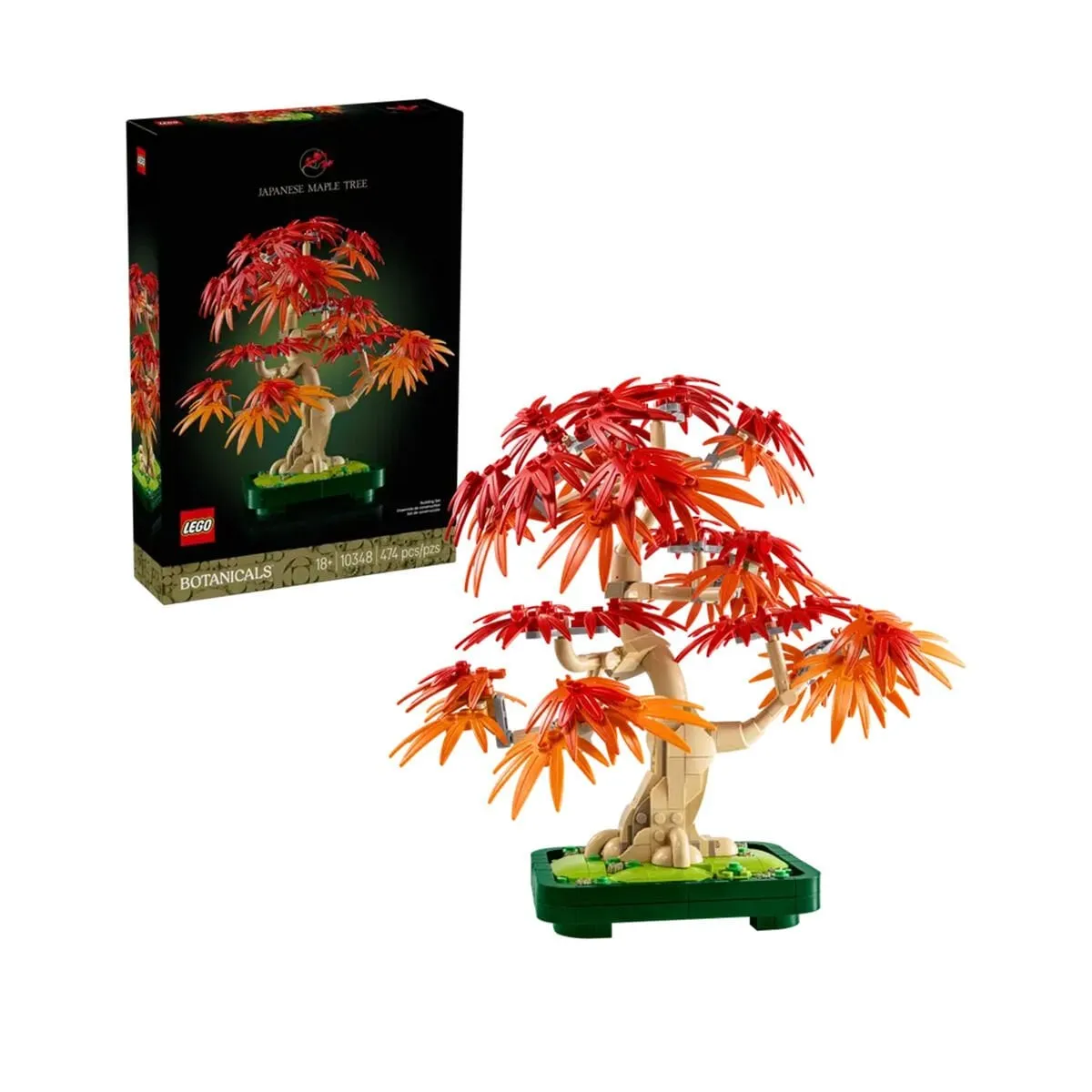 Lego iconic Japon Akçaağaç Bonsai Ağacı 474 parça +18 yaş