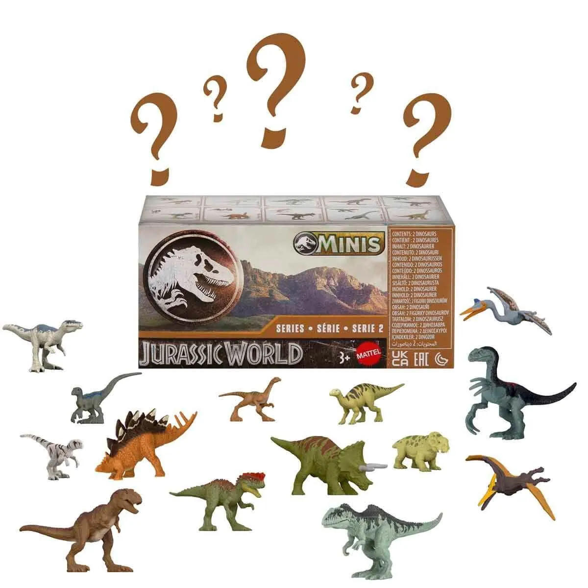 Jurassic World Sürpriz Paketli Mini Dinozor Figürleri — görsel 2