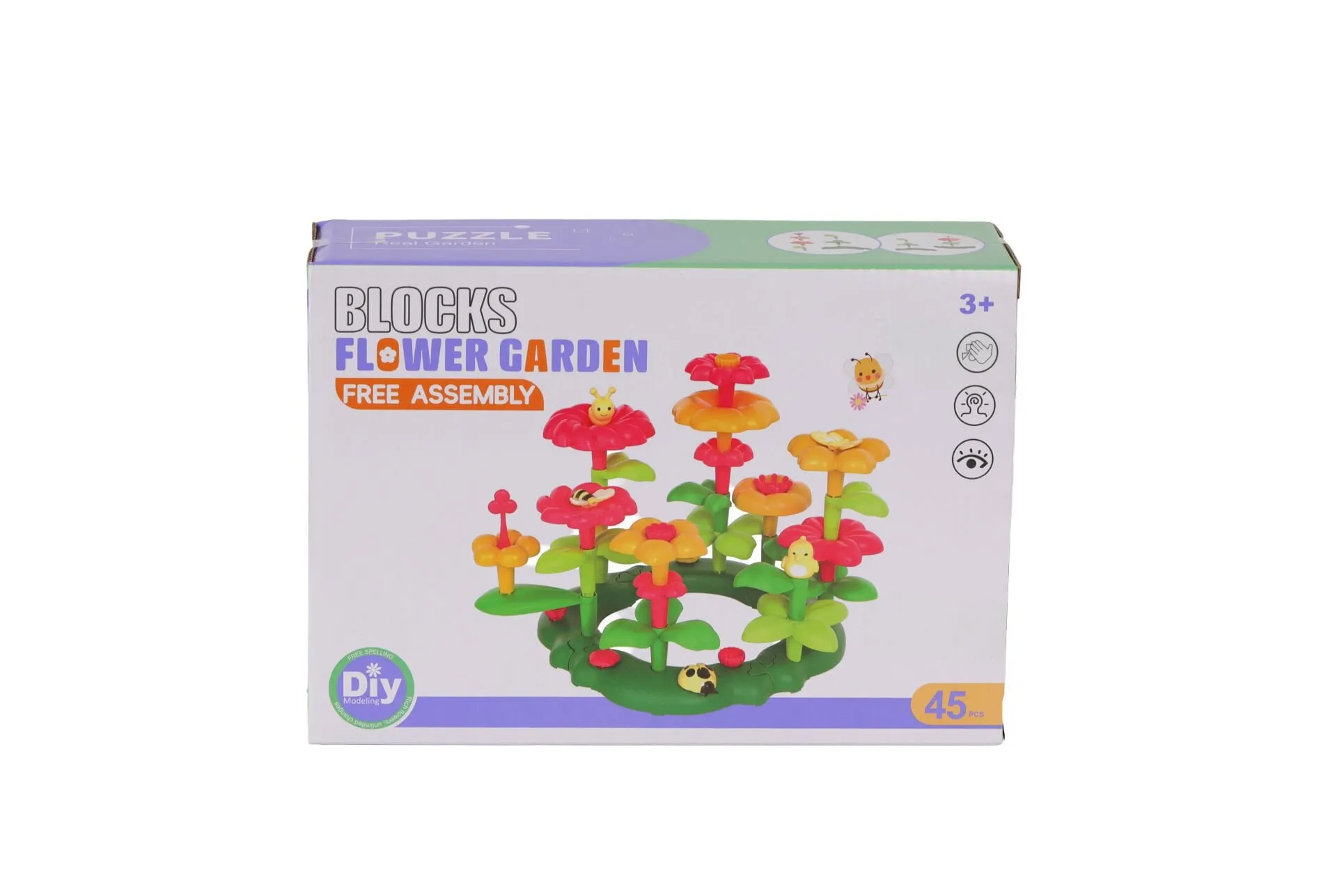 45 Pcs Güzel Bahçe Çiçek Seti