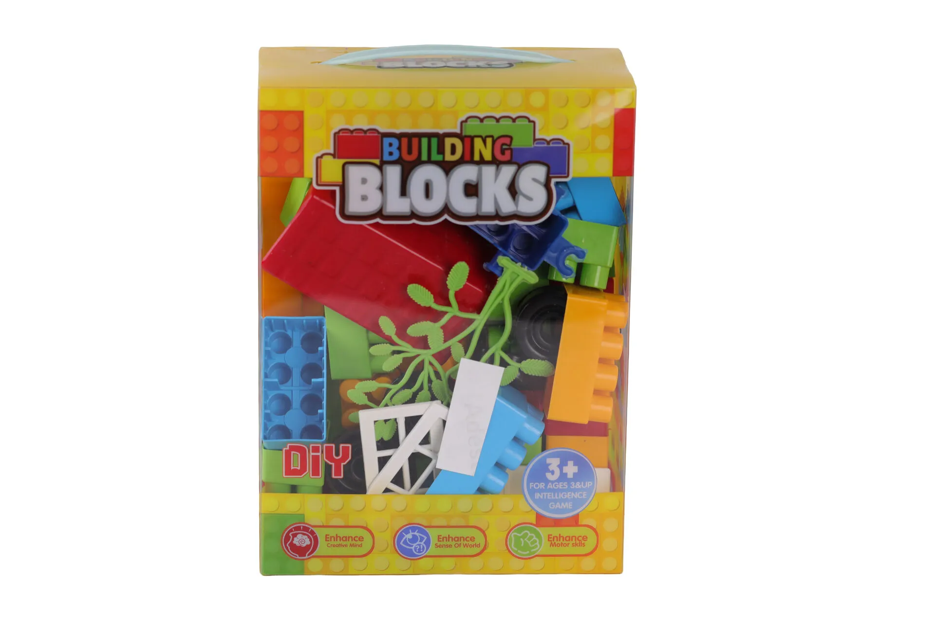 AGH RENKLİ KUTUDA 55 PARÇA BLOK