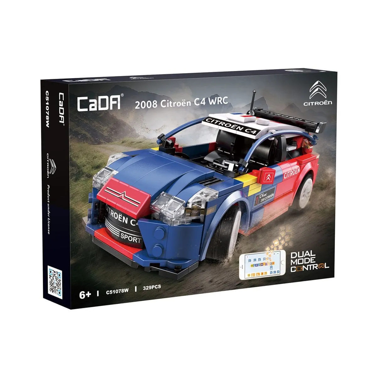Cada 2008 Citroen C4 WRC Blok Seti 329 Parça -Vagon life