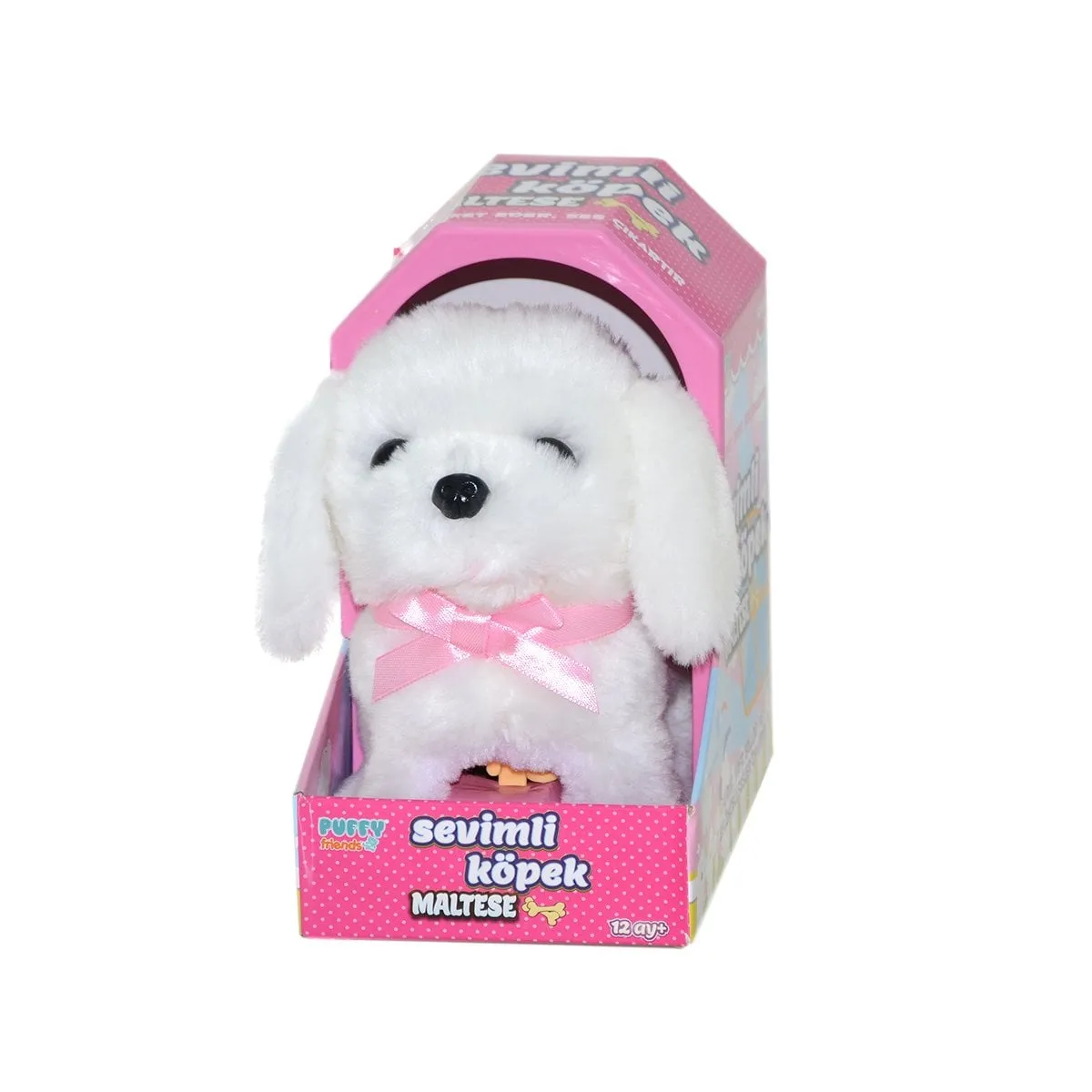 Sunman Maltese Köpek Peluş Oyuncak — görsel 2