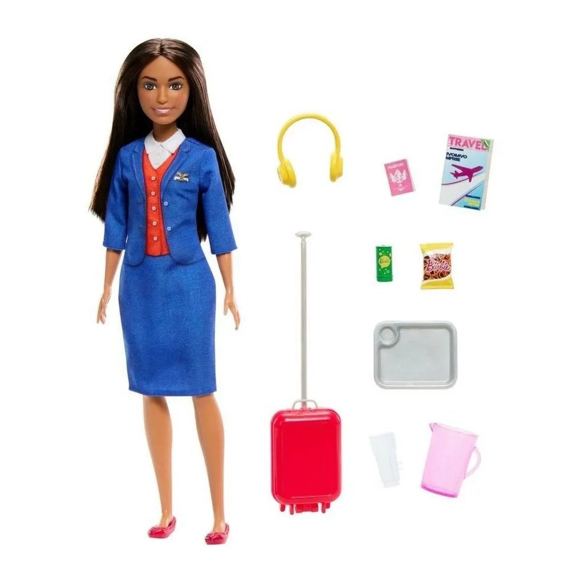 Barbie Hostes Bebek ve Aksesuarları — görsel 2