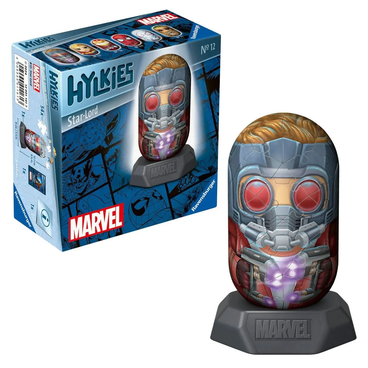 Hylkies Marvel - Star-Lord 54 parça Puzzle - No:12 - Ravensburger
