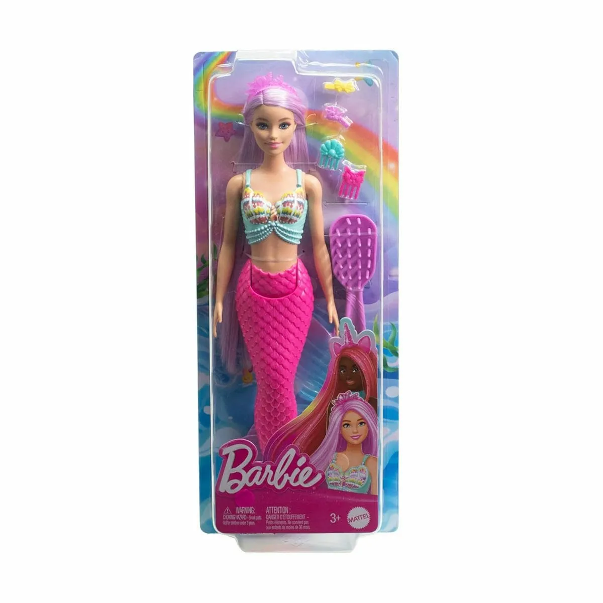 Barbie Uzun Saçlı Muhteşem Deniz Kızı